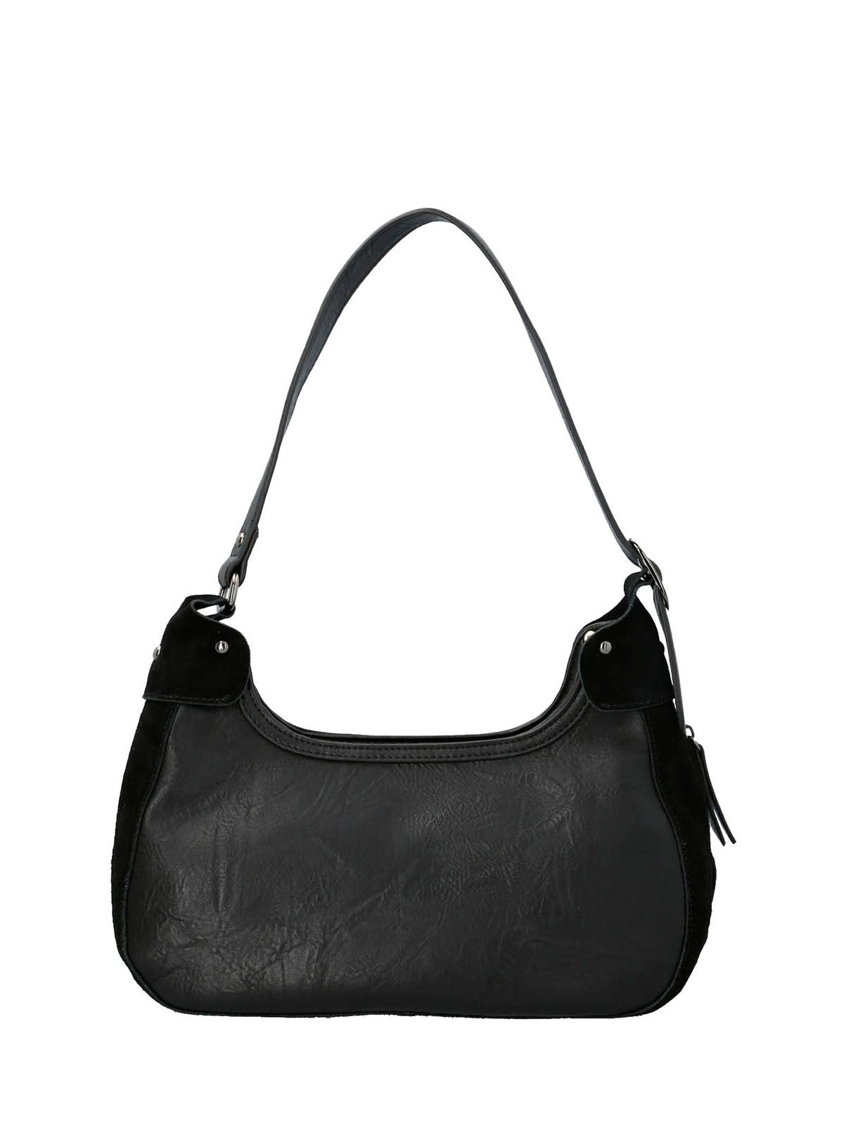 Cartera Ecocuero Mujer Lauren Hobo Negro Hush Puppies | Hush Puppies