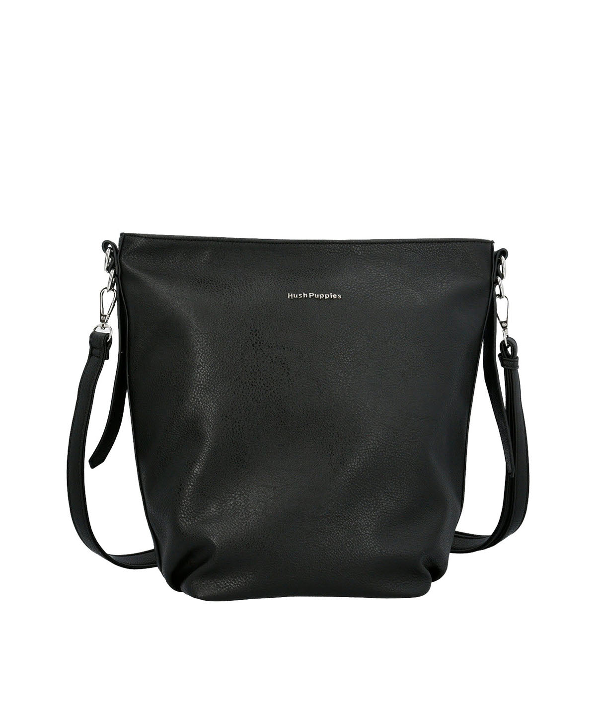 Cartera Ecocuero Mujer Cordy Hobo Negro Hush Puppies | Hush Puppies