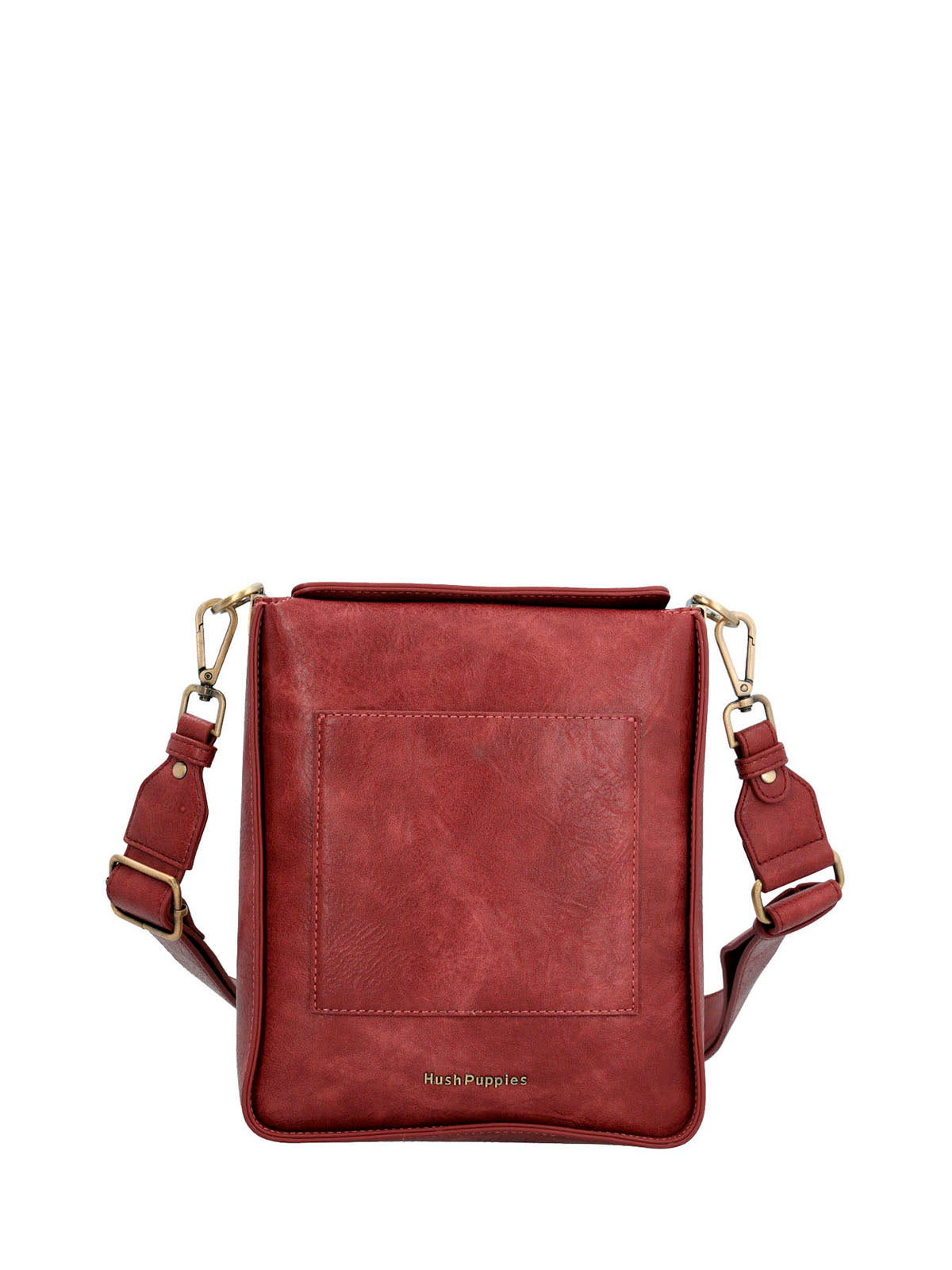 Cartera Ecocuero Mujer Dianna Cross Rojo Hush Puppies