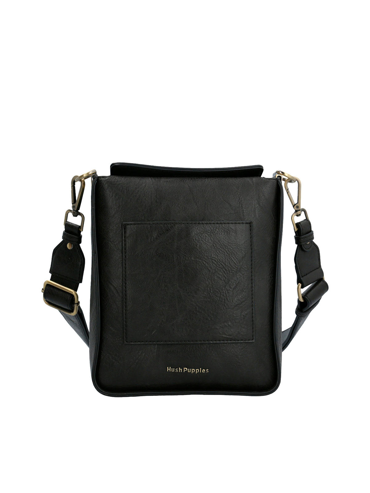 Cartera Ecocuero Mujer Dianna Cross Negro Hush Puppies