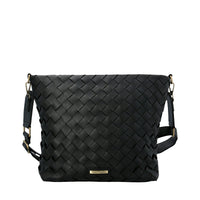 Cartera Ecocuero Mujer Travis Cross Negro Hush Puppies | Hush Puppies