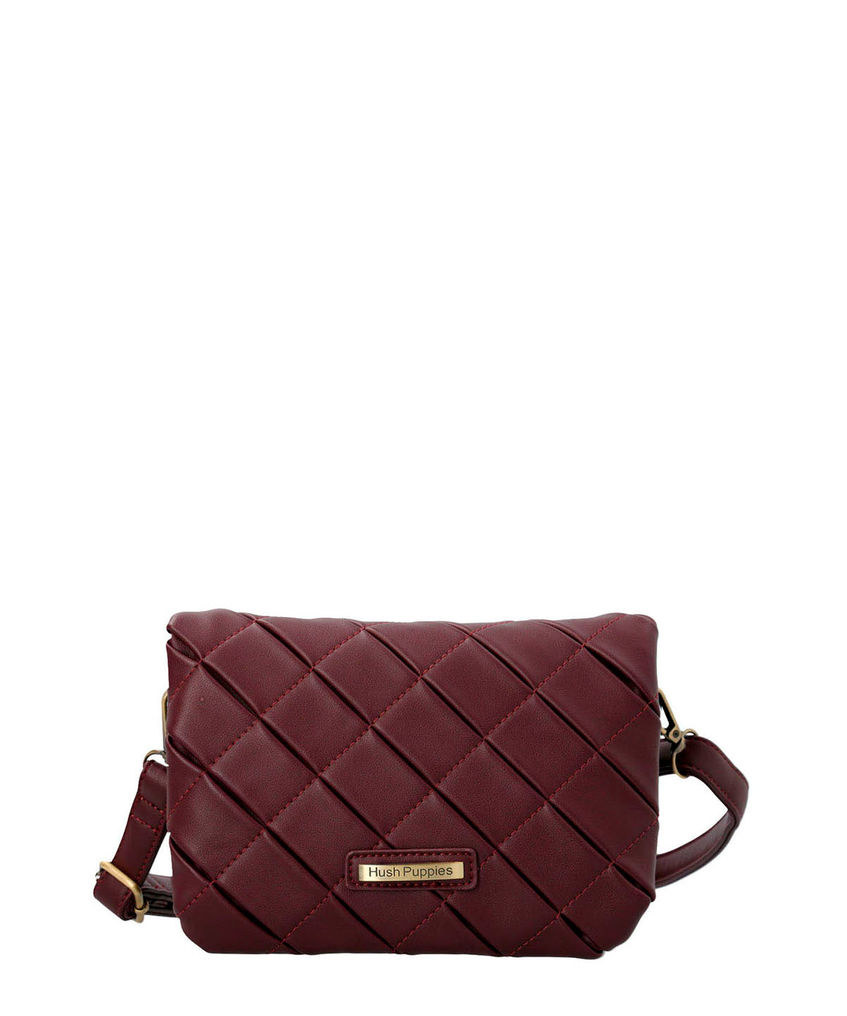 Cartera Ecocuero Mujer Trini Cross Rojo Hush Puppies | Hush Puppies