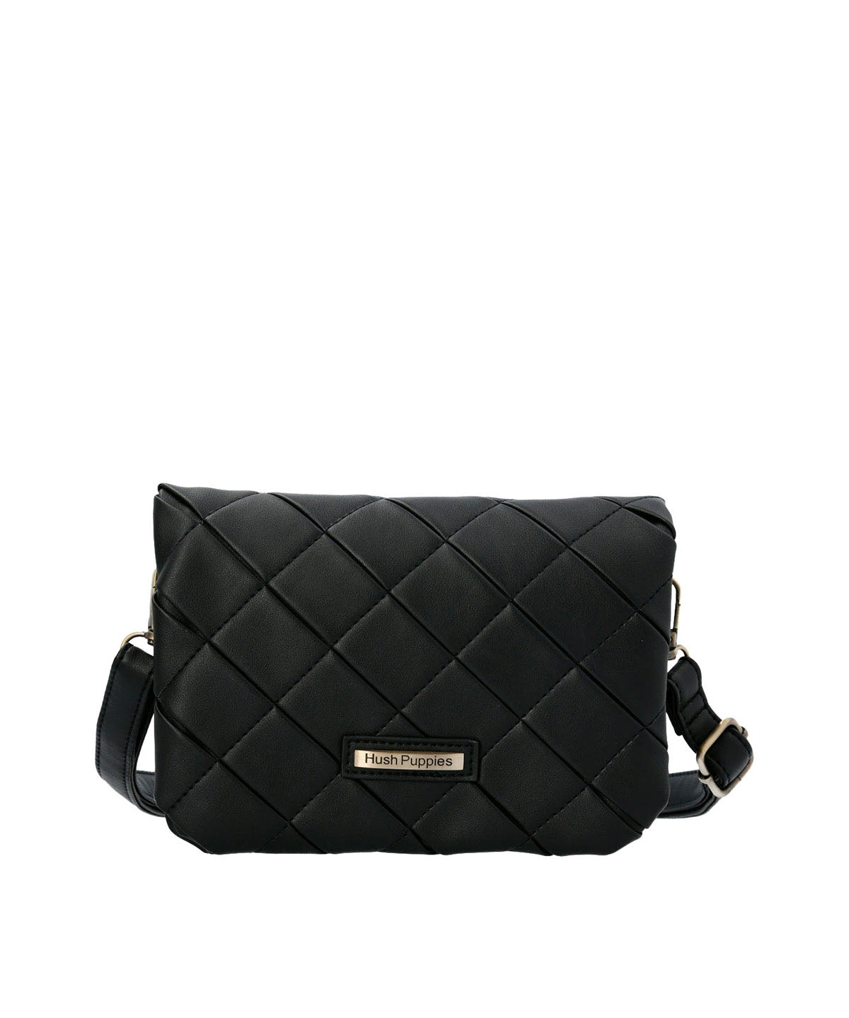 Cartera Ecocuero Mujer Trini Cross Negro Hush Puppies | Hush Puppies