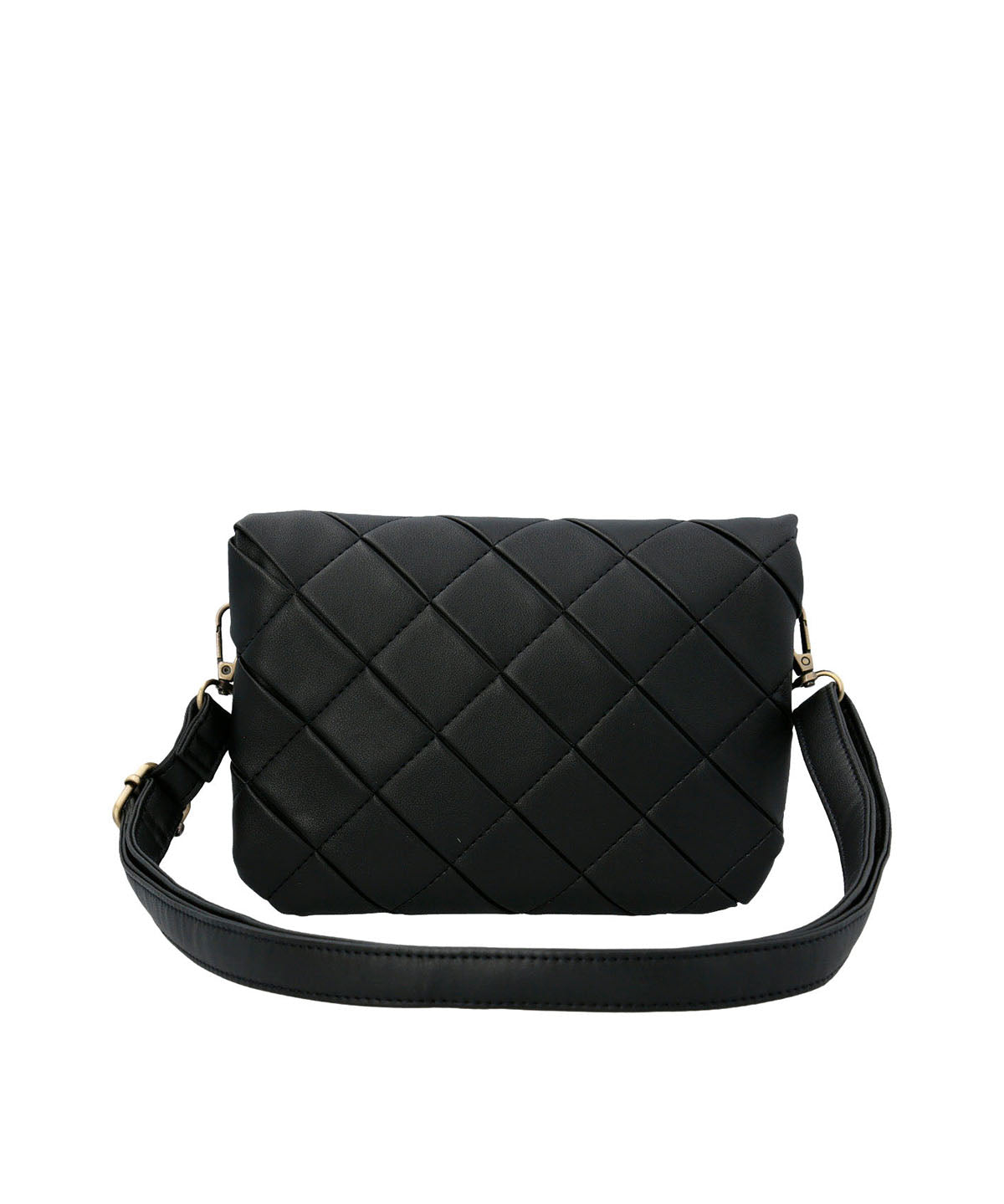 Cartera Ecocuero Mujer Trini Cross Negro Hush Puppies | Hush Puppies