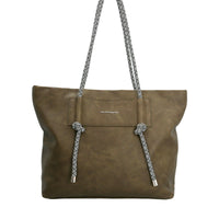 Cartera Ecocuero Mujer Cordy Tote Verde Hush Puppies | Hush Puppies