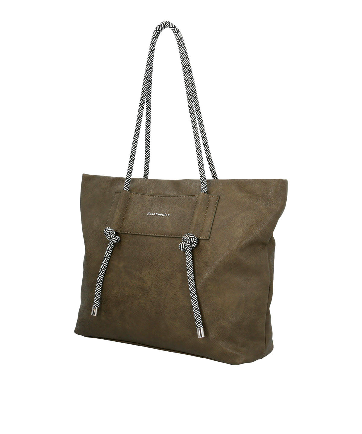 Cartera Ecocuero Mujer Cordy Tote Verde Hush Puppies | Hush Puppies