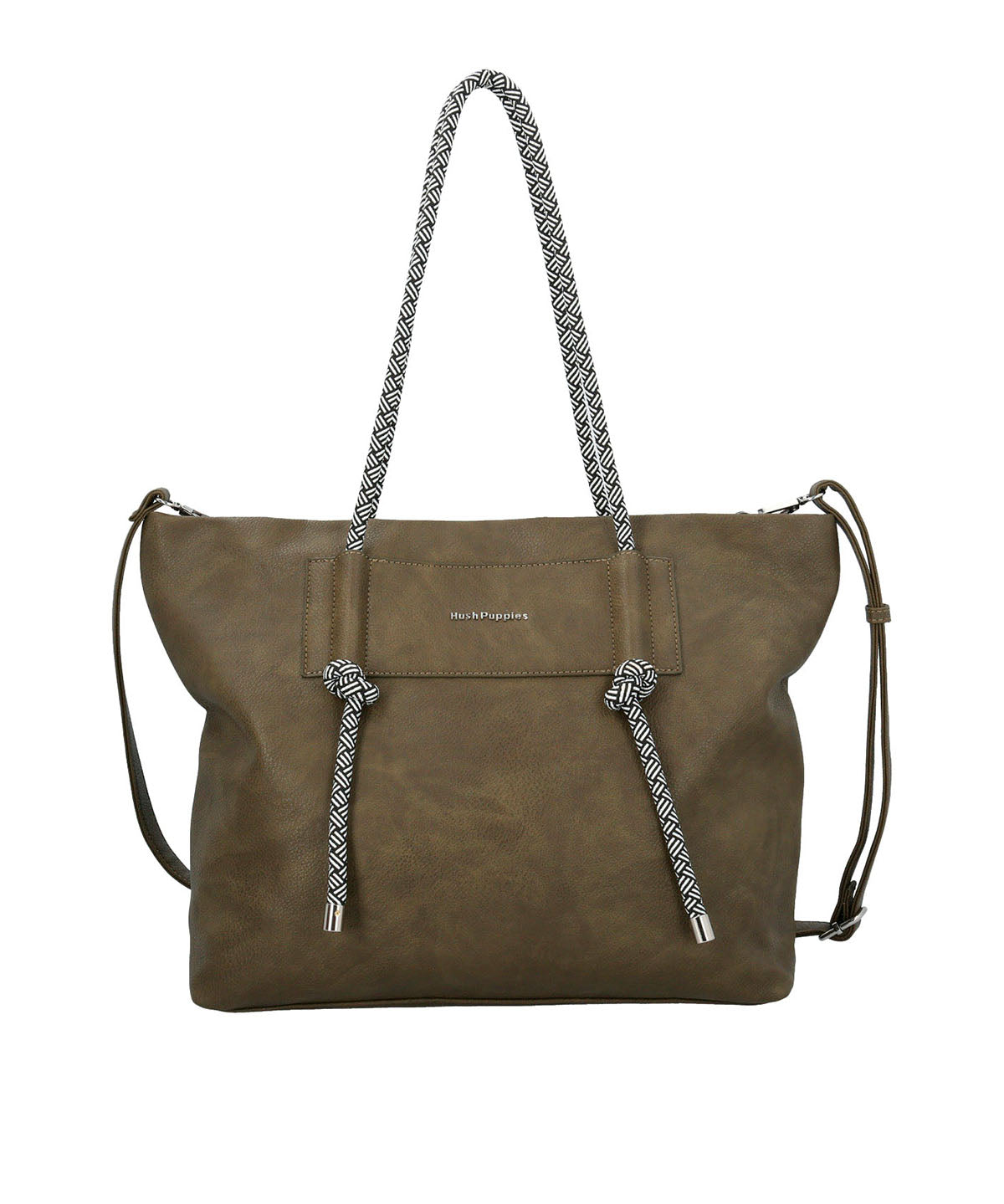 Cartera Ecocuero Mujer Cordy Tote Verde Hush Puppies | Hush Puppies