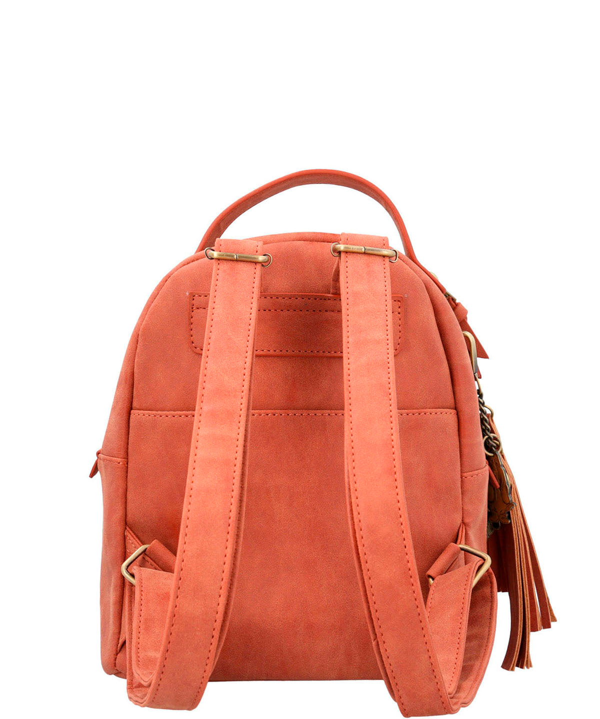 Mochila Ecocuero Mujer Daphne Back Naranjo Hush Puppies | Hush Puppies