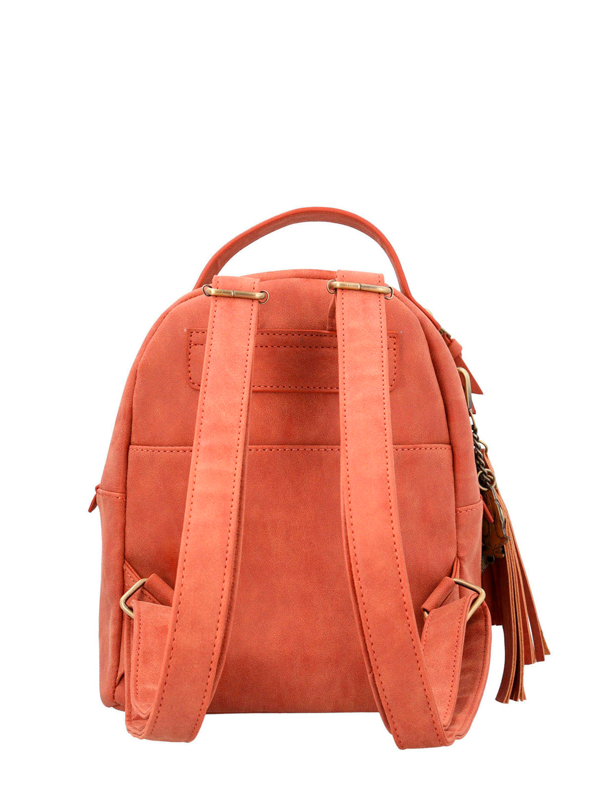 Mochila Ecocuero Mujer Daphne Back Naranjo Hush Puppies | Hush Puppies