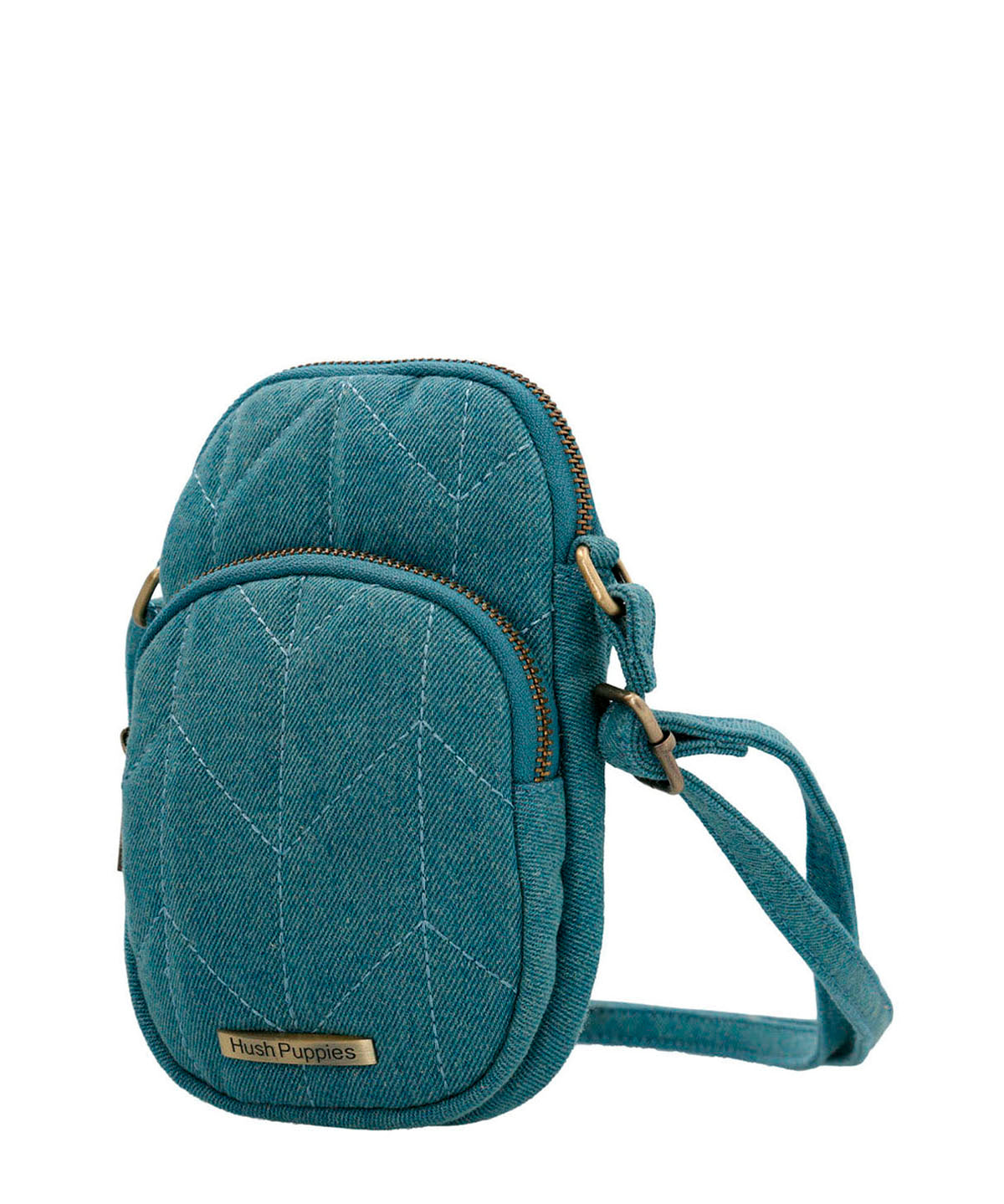 Cartera Textil Mujer Jesse Cross Azul Hush Puppies | Hush Puppies