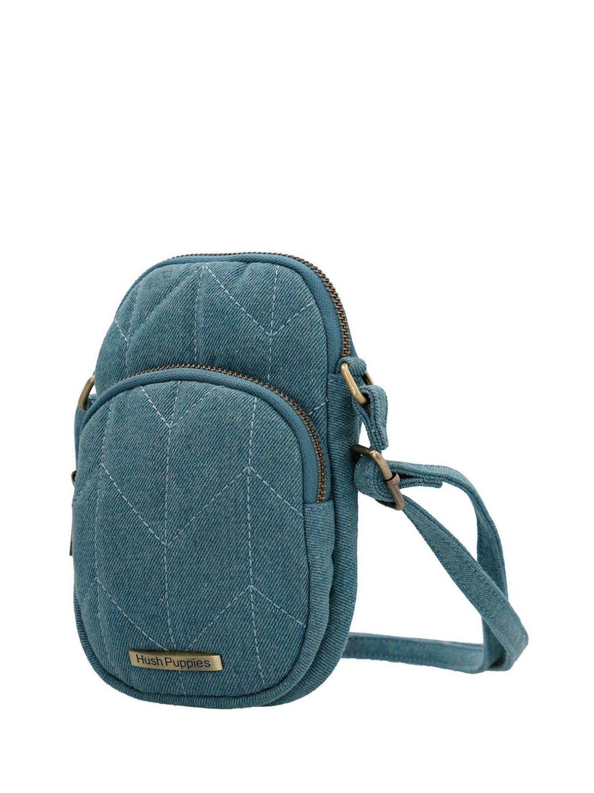 Cartera Textil Mujer Jesse Cross Azul Hush Puppies | Hush Puppies