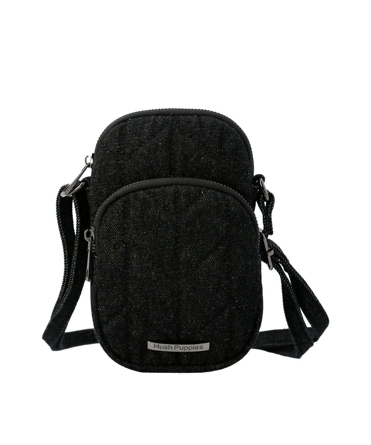 Cartera Textil Mujer Jesse Cross Negro Hush Puppies | Hush Puppies