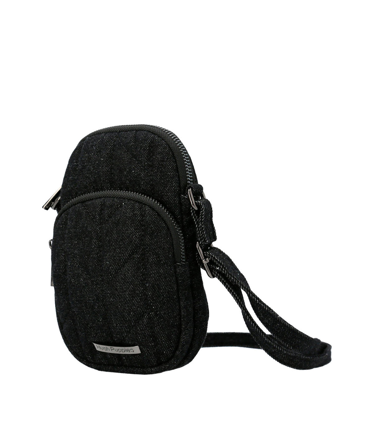 Cartera Textil Mujer Jesse Cross Negro Hush Puppies | Hush Puppies