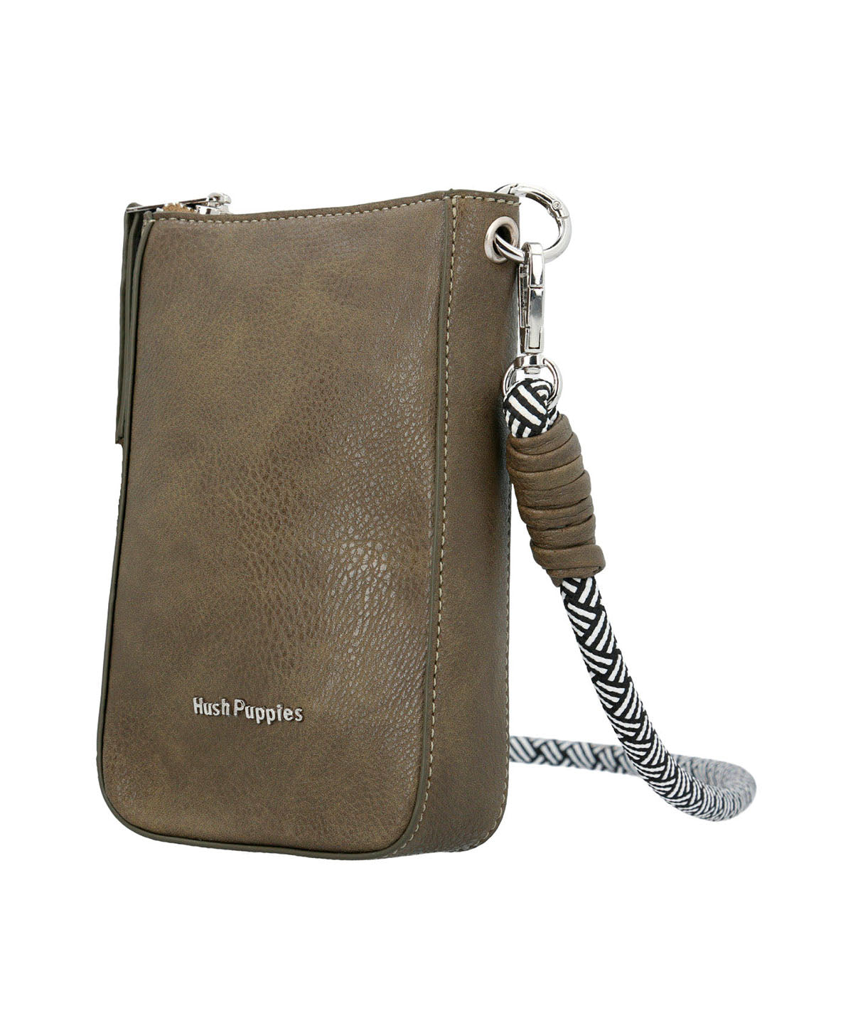 Cartera Ecocuero Mujer Cordy Cross Verde Hush Puppies | Hush Puppies