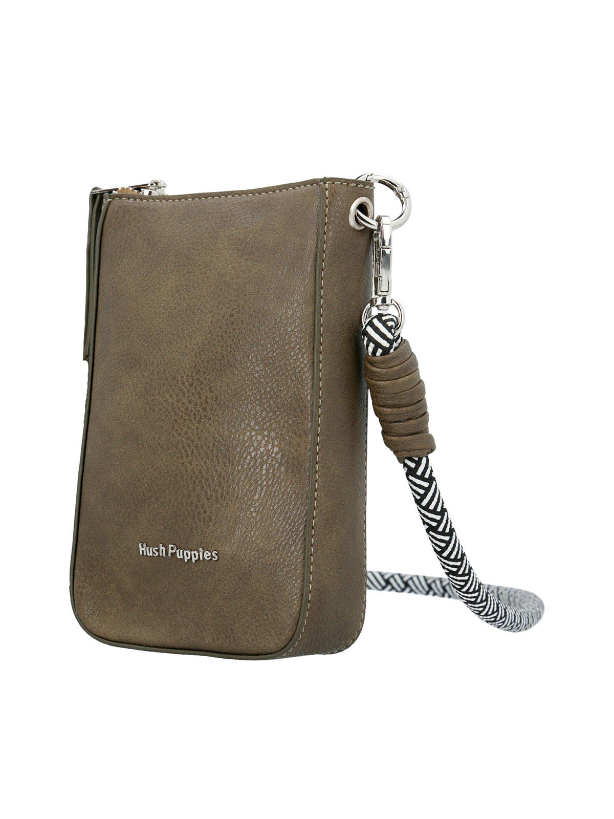 Cartera Ecocuero Mujer Cordy Cross Verde Hush Puppies | Hush Puppies