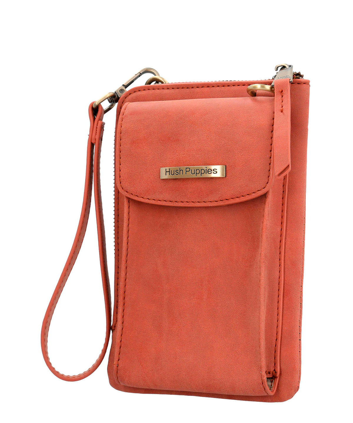 Cartera Ecocuero Mujer Doris Cross Naranjo Hush Puppies | Hush Puppies
