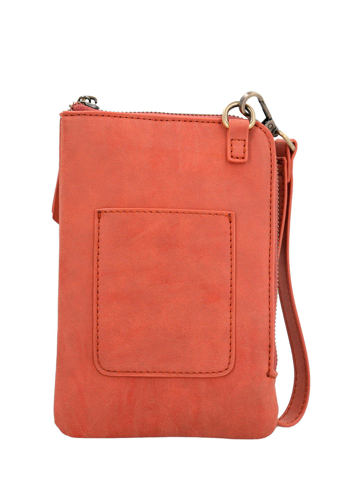 Cartera Ecocuero Mujer Doris Cross Naranjo Hush Puppies | Hush Puppies