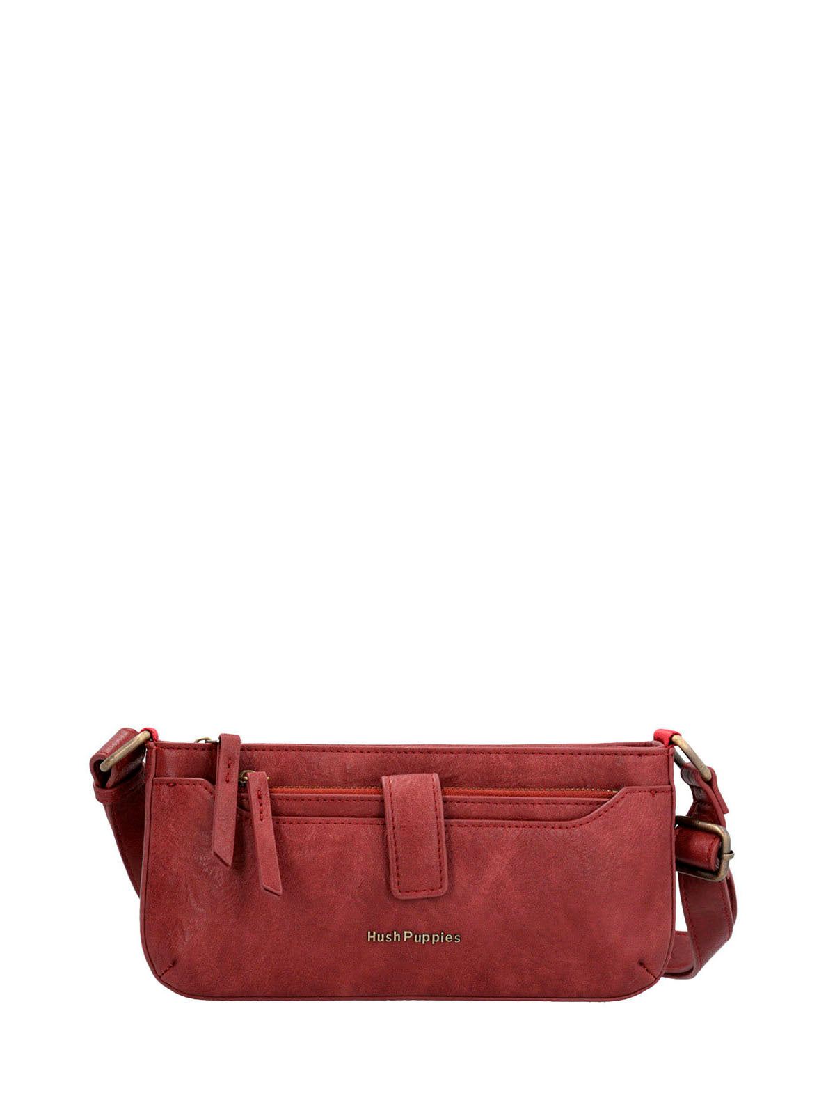Cartera Ecocuero Mujer Drina Cross Rojo Hush Puppies | Hush Puppies