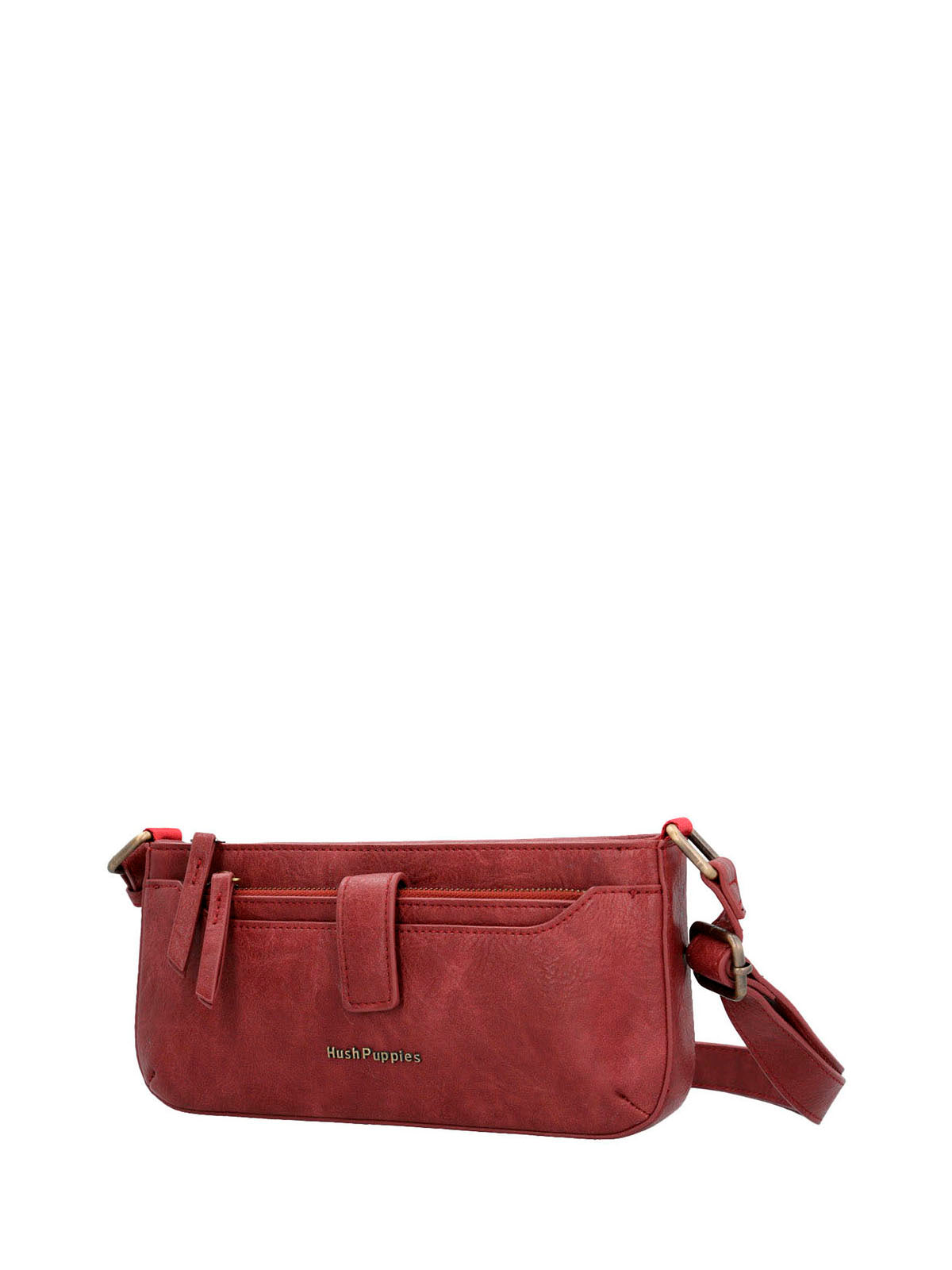Cartera Ecocuero Mujer Drina Cross Rojo Hush Puppies | Hush Puppies