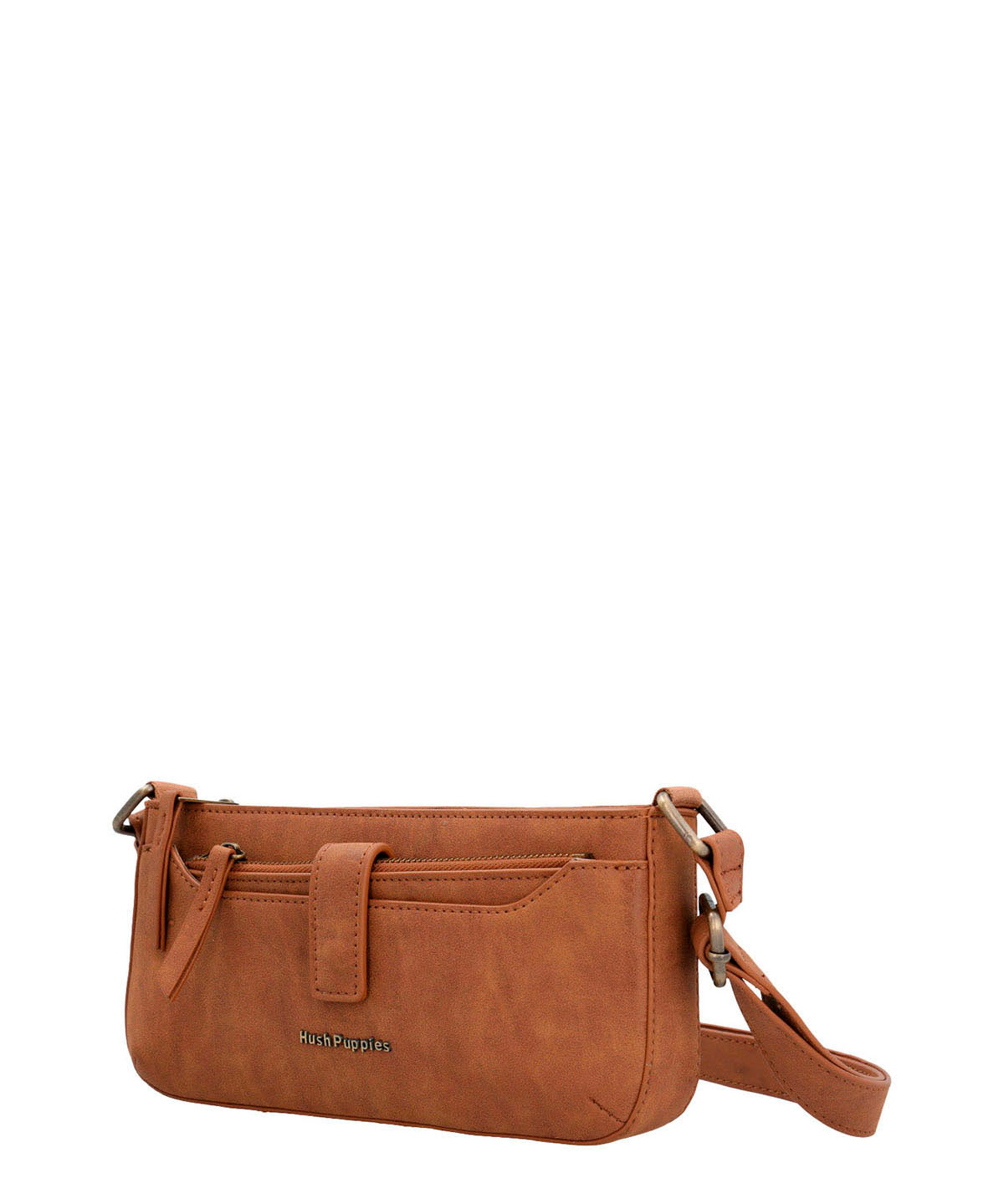Cartera Ecocuero Mujer Drina Cross Café Hush Puppies | Hush Puppies