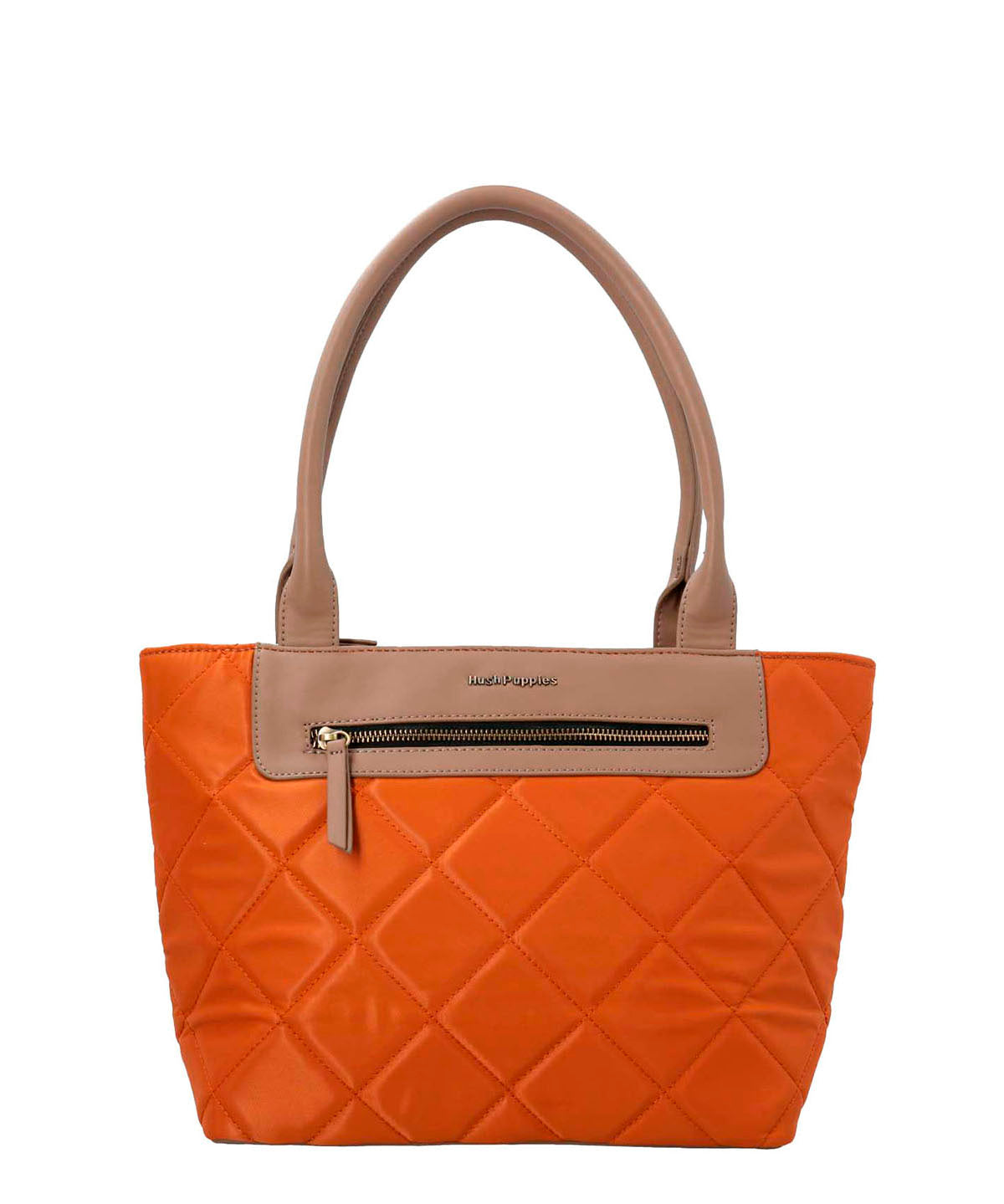 Cartera Poliester Reciclado Mujer Rosie Tote Naranjo Hush Puppies | Hush Puppies