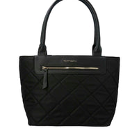 Cartera Poliester Reciclado Mujer Rosie Tote Negro Hush Puppies | Hush Puppies