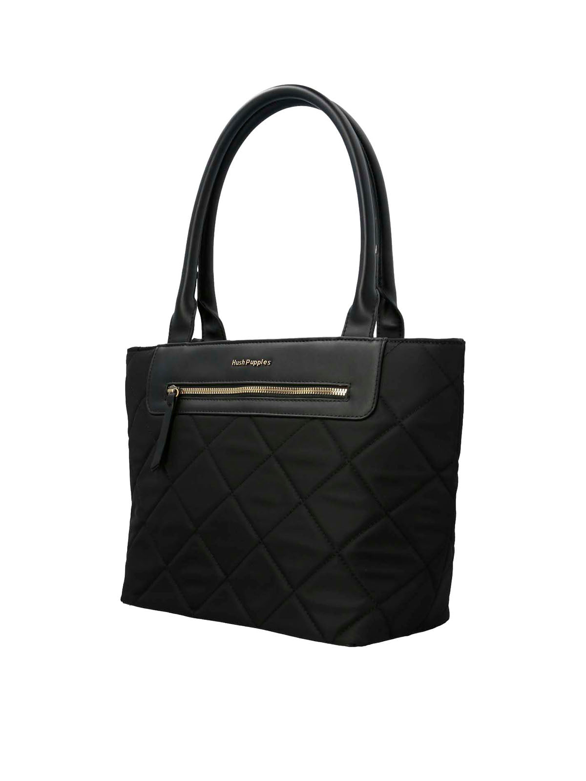 Cartera Poliester Reciclado Mujer Rosie Tote Negro Hush Puppies | Hush Puppies