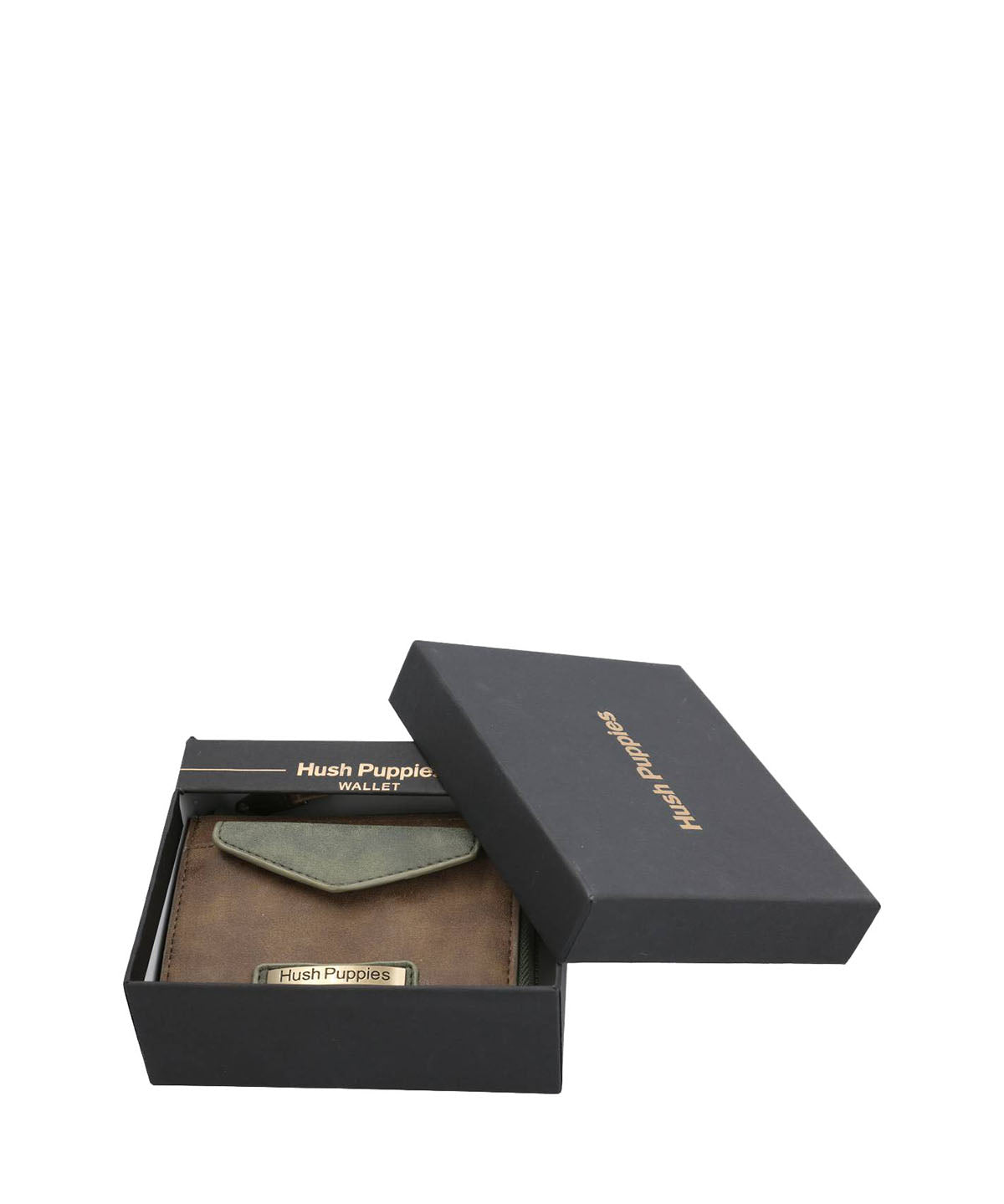 Billetera Ecocuero Mujer Daphne Wallet Café Hush Puppies | Hush Puppies