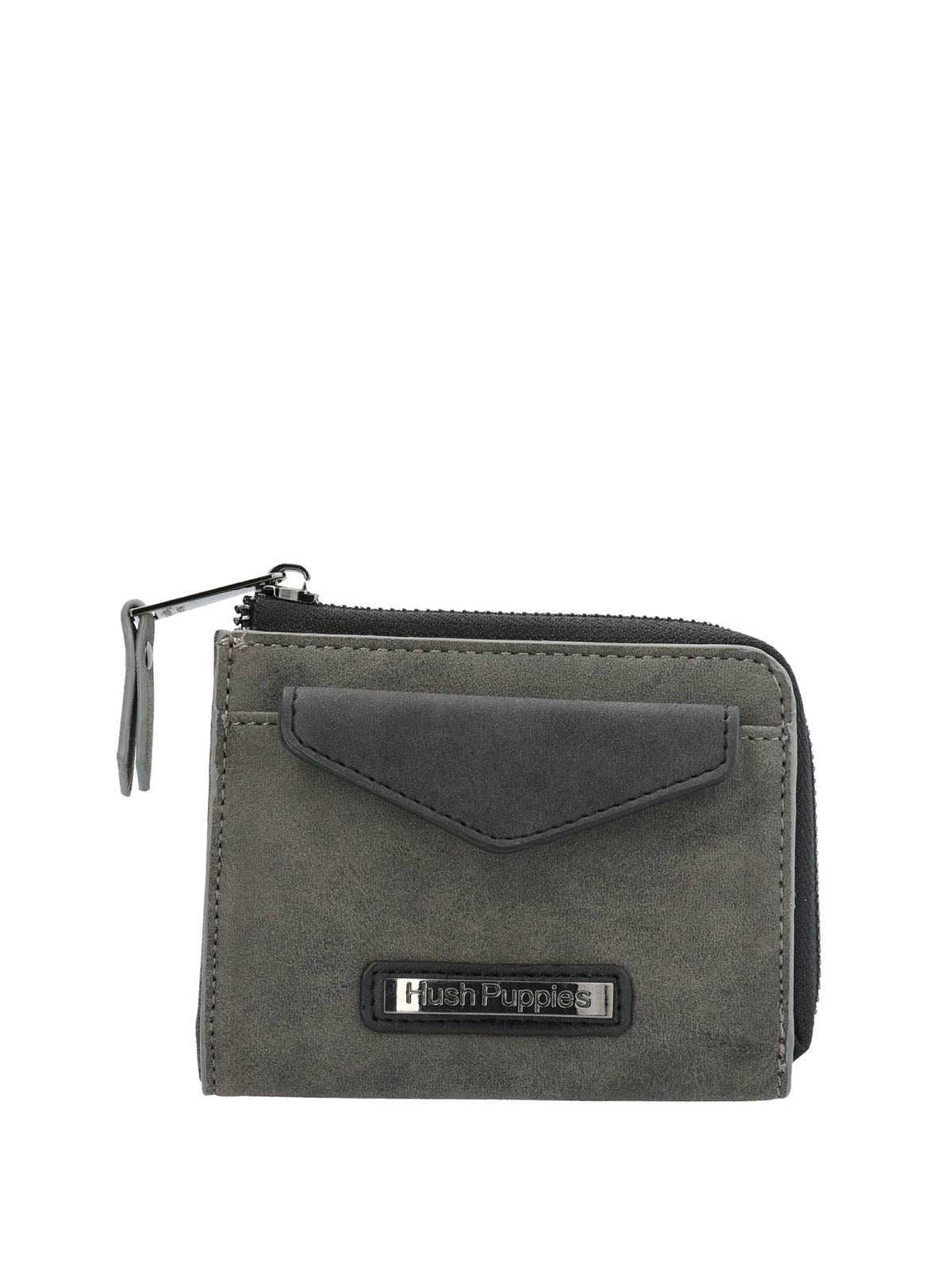Billetera Ecocuero Mujer Daphne Wallet Gris Hush Puppies