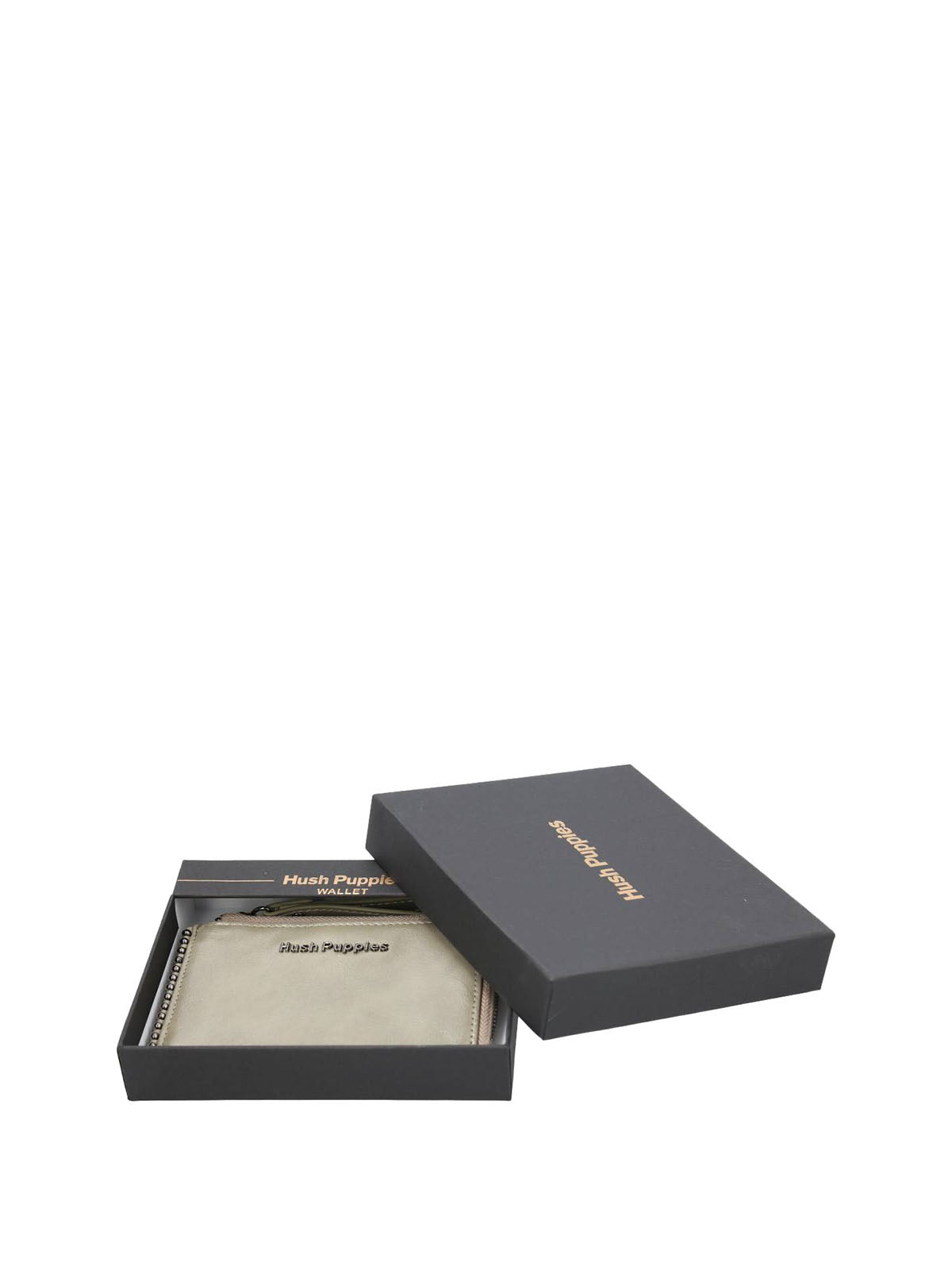 Billetera Ecocuero Mujer Kirk Zip Wallet Café Hush Puppies | Hush Puppies