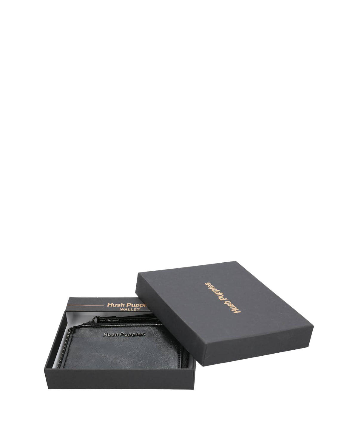 Billetera Ecocuero Mujer Kirk Zip Wallet Negro Hush Puppies | Hush Puppies