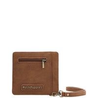 Tarjetero Ecocuero Mujer Doris Card Café Hush Puppies | Hush Puppies