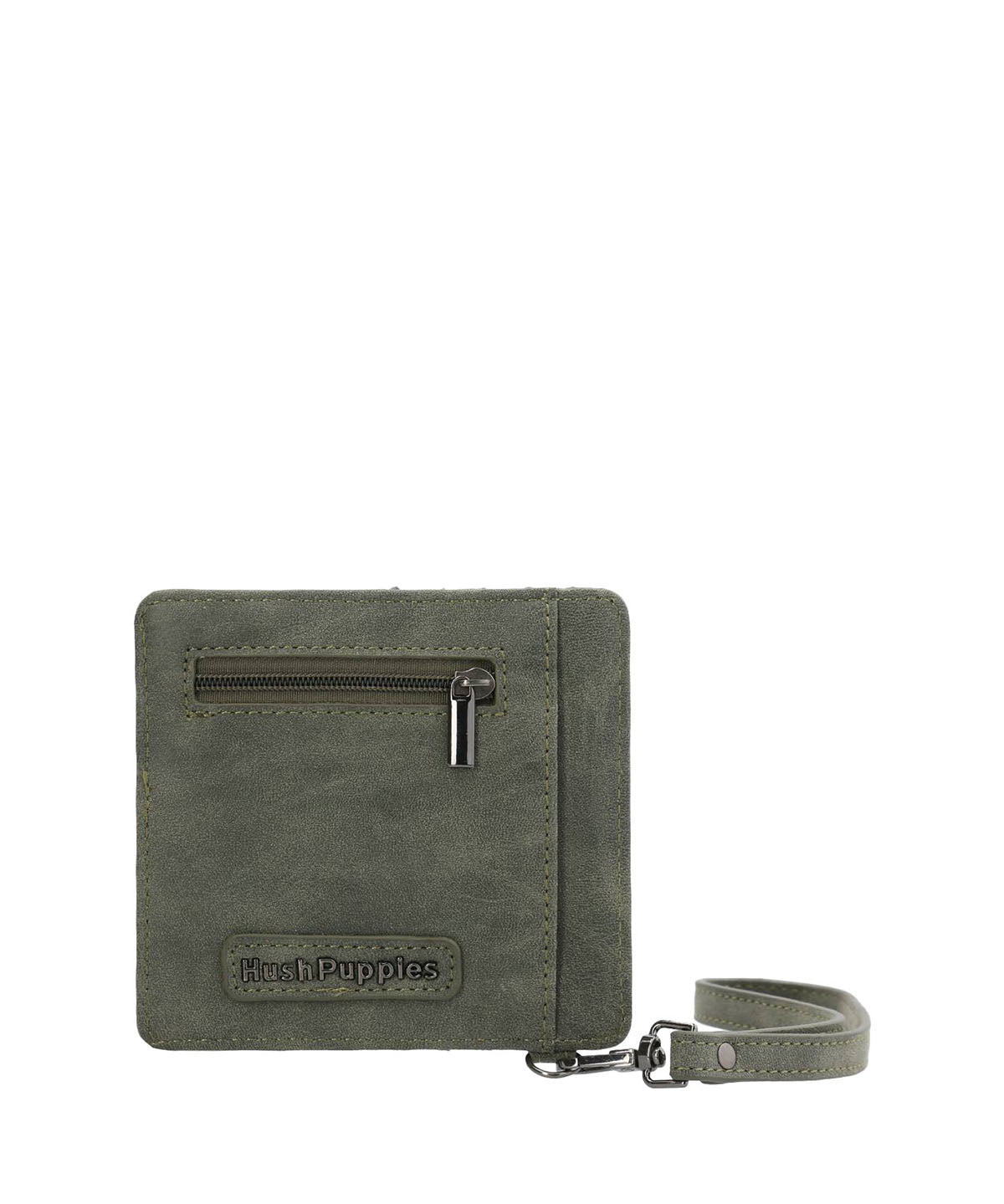 Tarjetero Ecocuero Mujer Doris Card Verde Hush Puppies | Hush Puppies