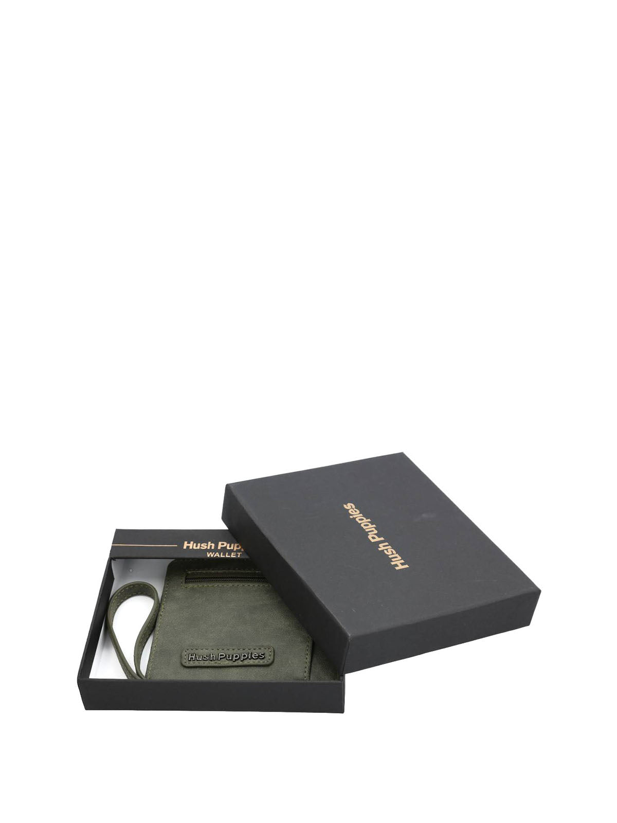 Tarjetero Ecocuero Mujer Doris Card Verde Hush Puppies | Hush Puppies