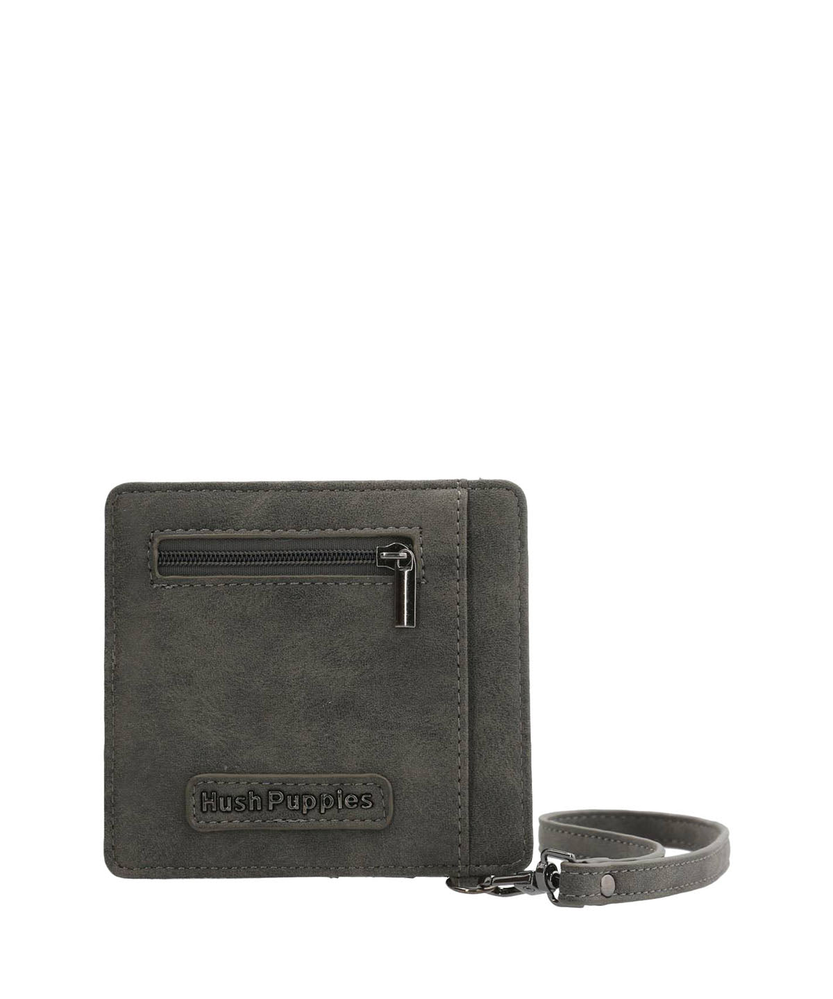 Tarjetero Ecocuero Mujer Doris Card Gris Hush Puppies | Hush Puppies