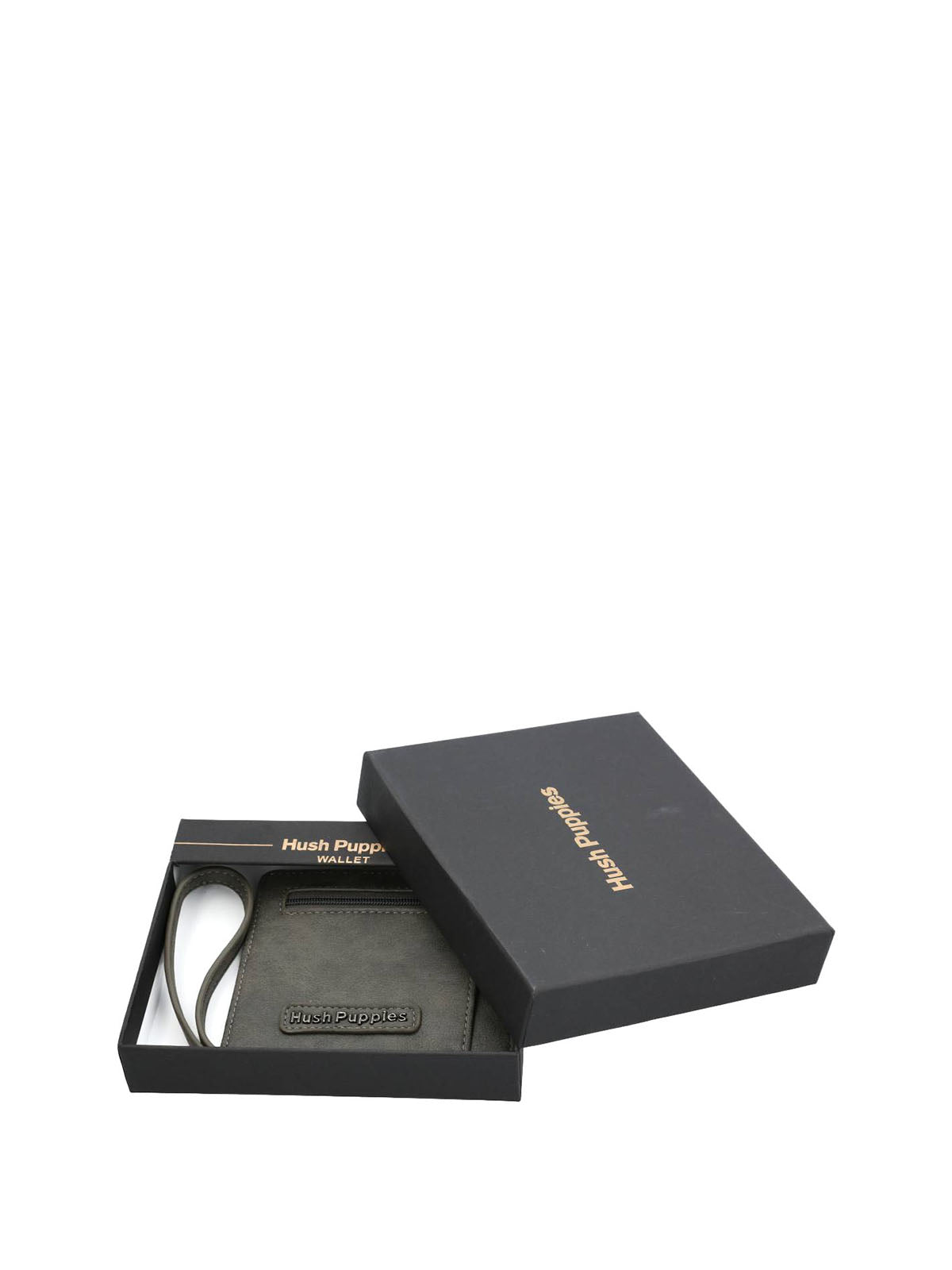 Tarjetero Ecocuero Mujer Doris Card Gris Hush Puppies | Hush Puppies