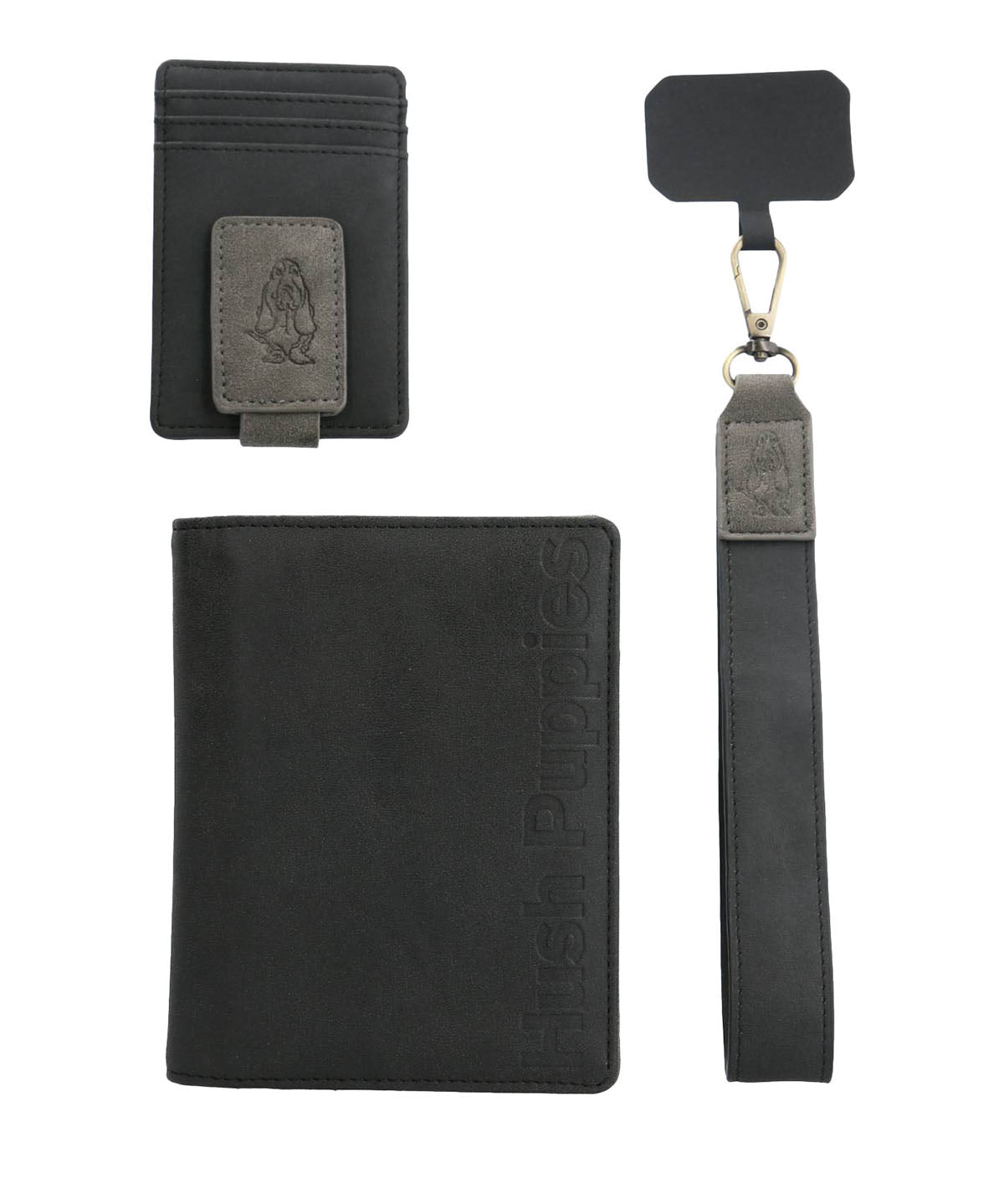 Billetera Ecocuero Mujer Drina Passport Negro Hush Puppies | Hush Puppies