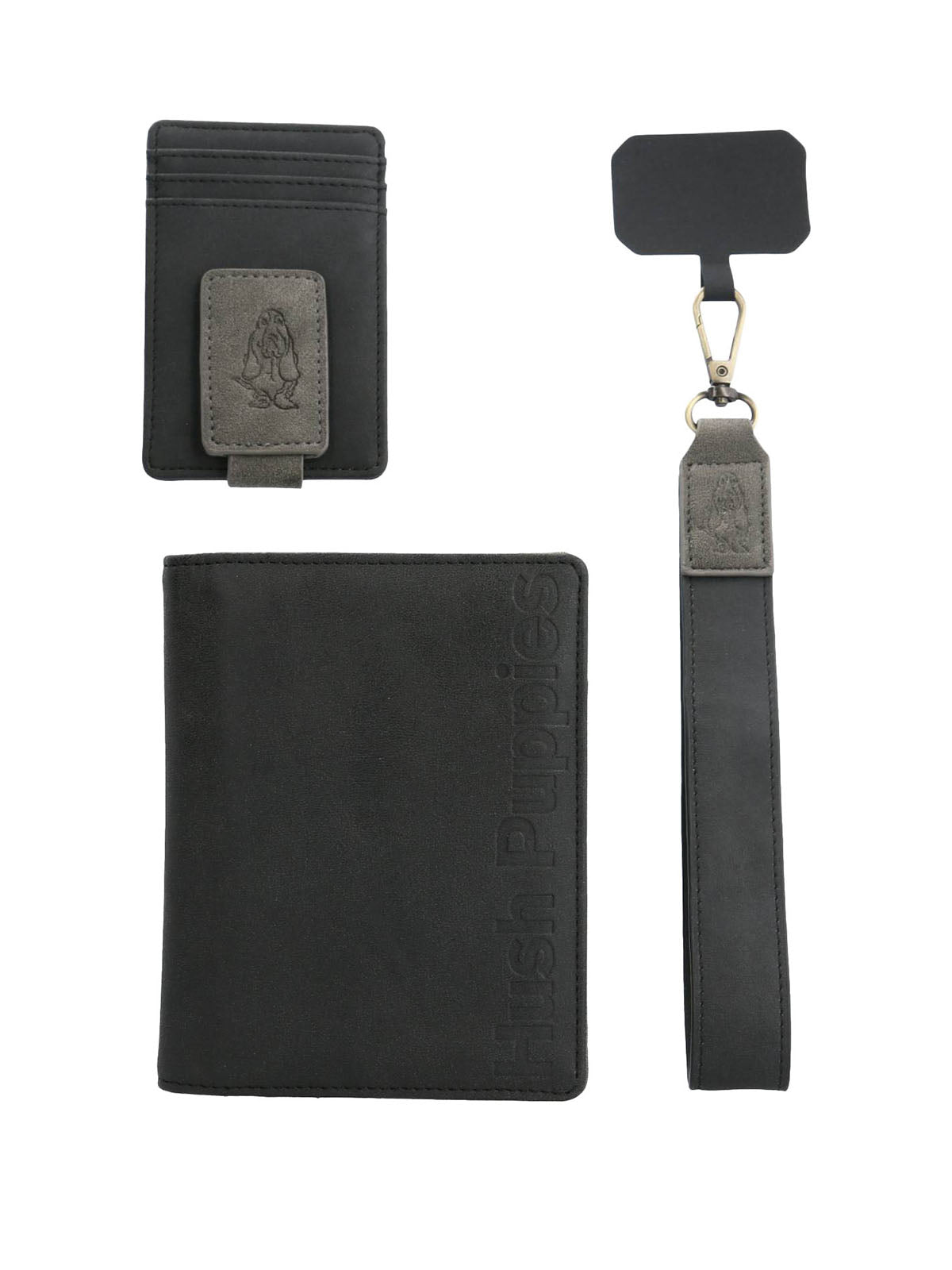 Billetera Ecocuero Mujer Drina Passport Negro Hush Puppies | Hush Puppies