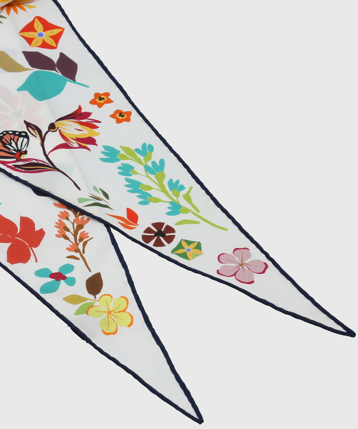 Pañuelo Seda Mujer Silk Alessia Scarf Blanco Hush Puppies