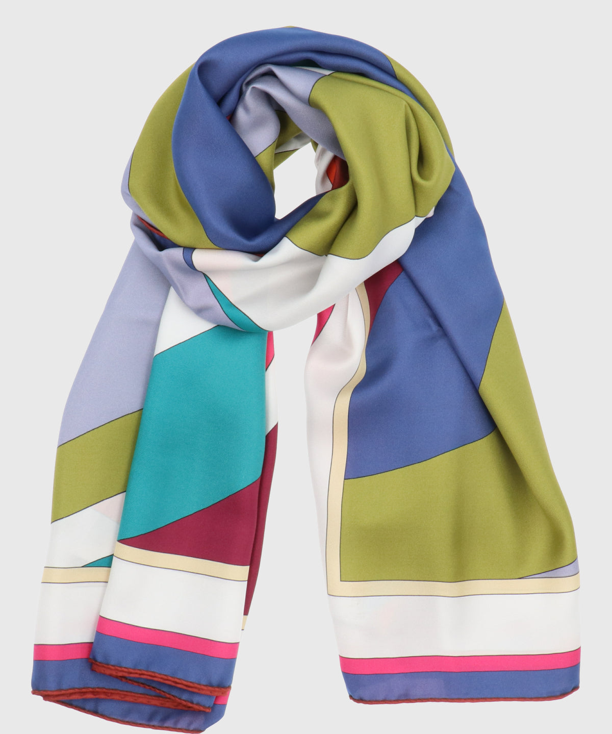 Pañuelo Seda Mujer Silk Vittoria Scarf Multicolor Hush Puppies
