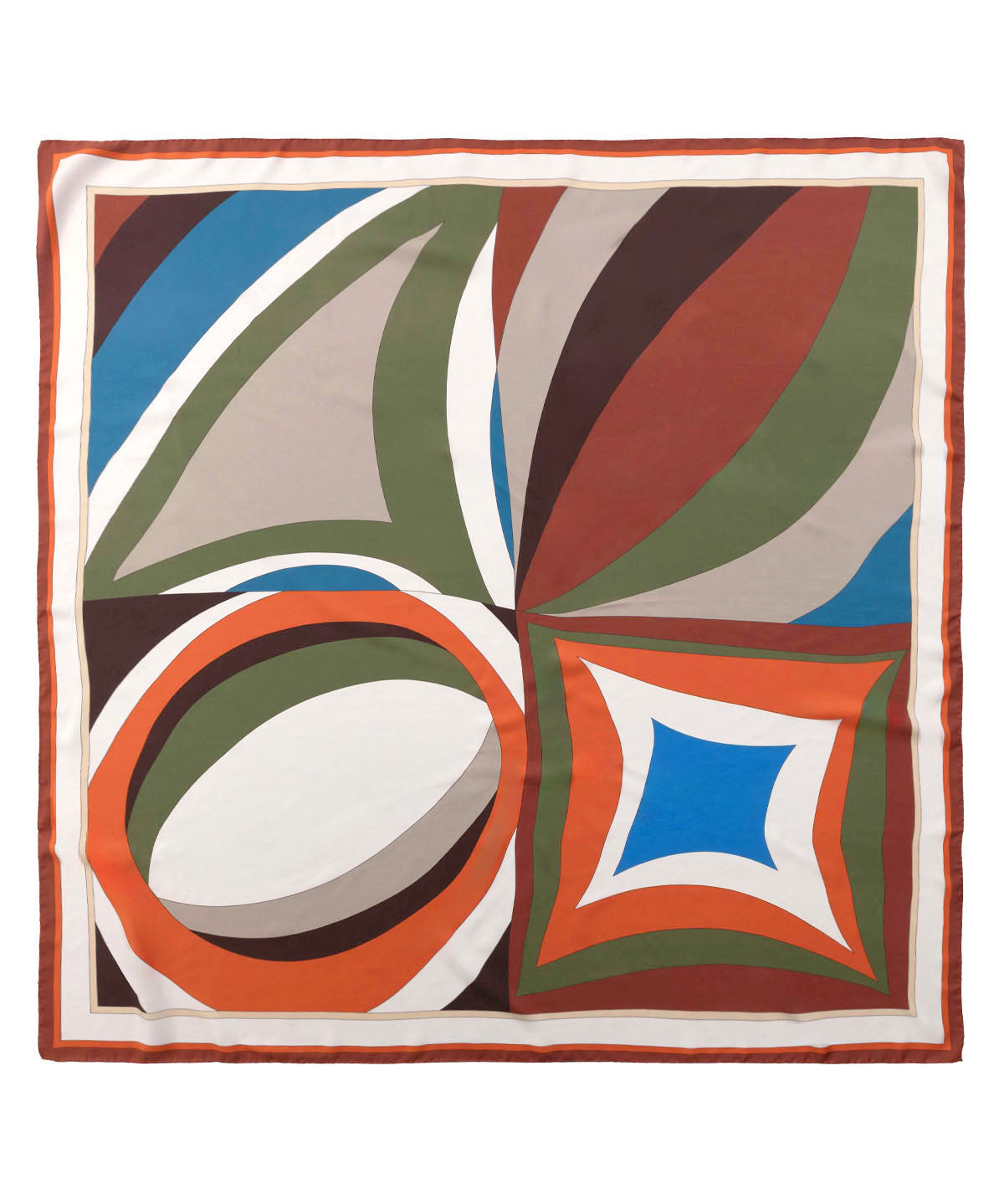 Pañuelo Seda Mujer Silk Vittoria Scarf Multicolor Hush Puppies