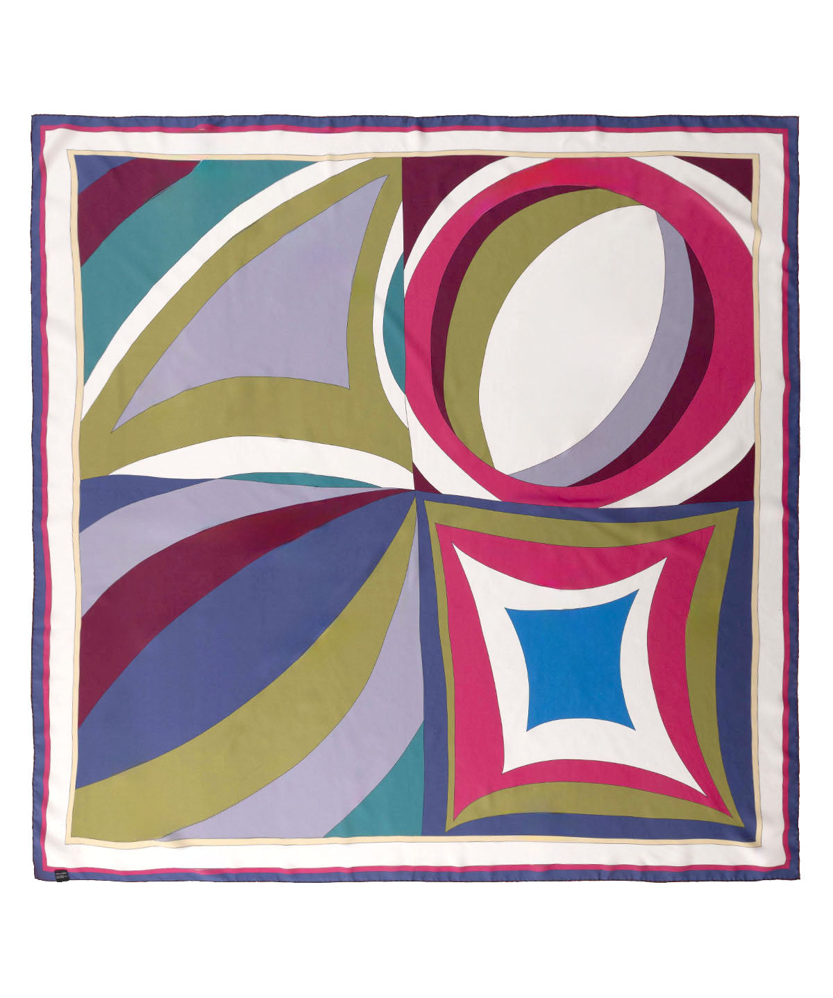 Pañuelo Seda Mujer Silk Vittoria Scarf Multicolor Hush Puppies