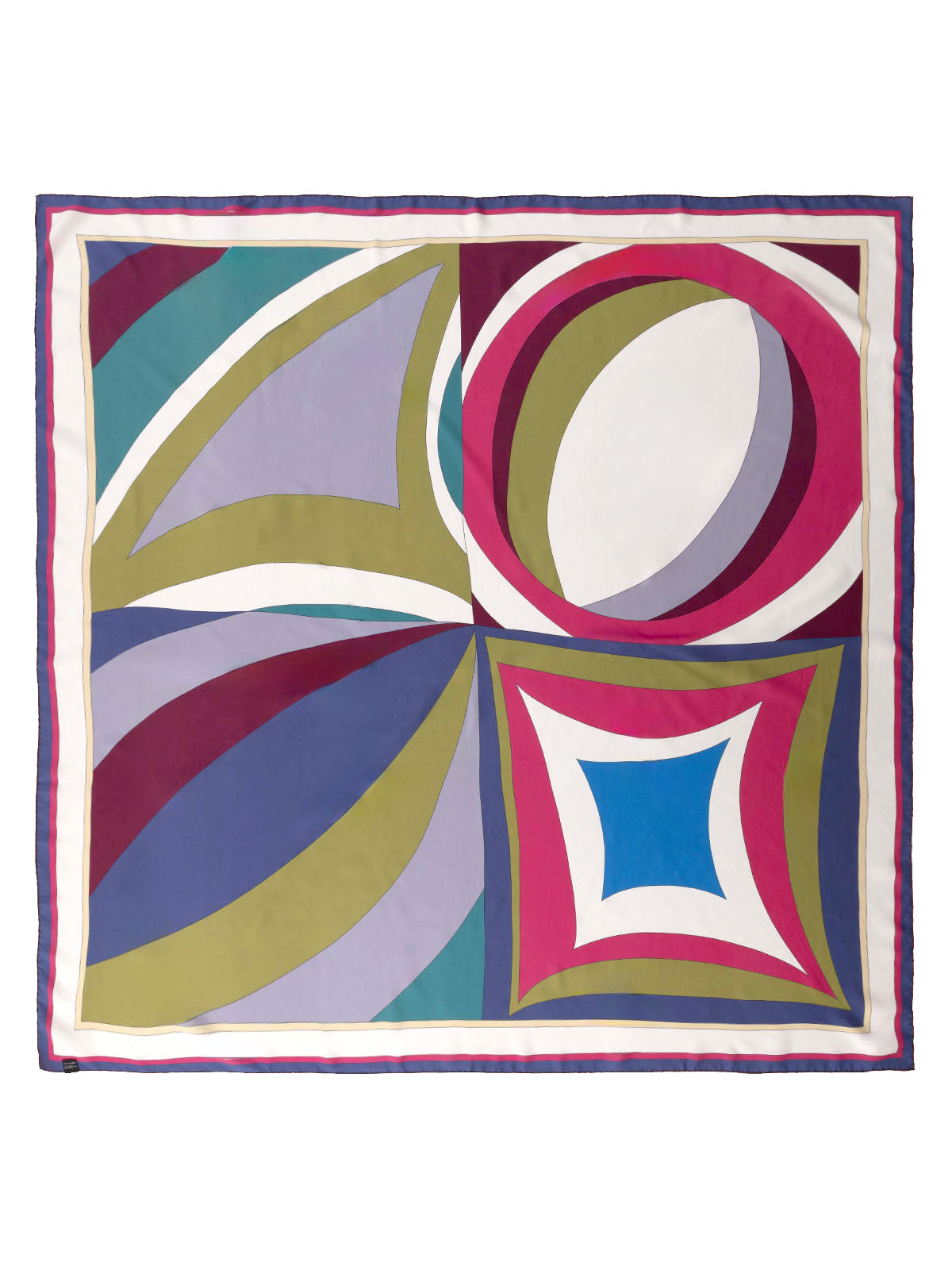 Pañuelo Seda Mujer Silk Vittoria Scarf Multicolor Hush Puppies