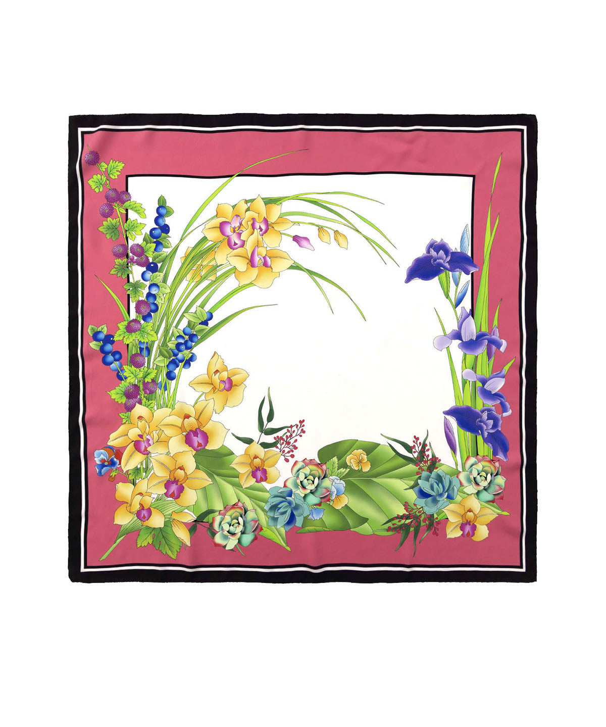 Pañuelo Seda Mujer Silk Agostina Scarf Multicolor Hush Puppies | Hush Puppies