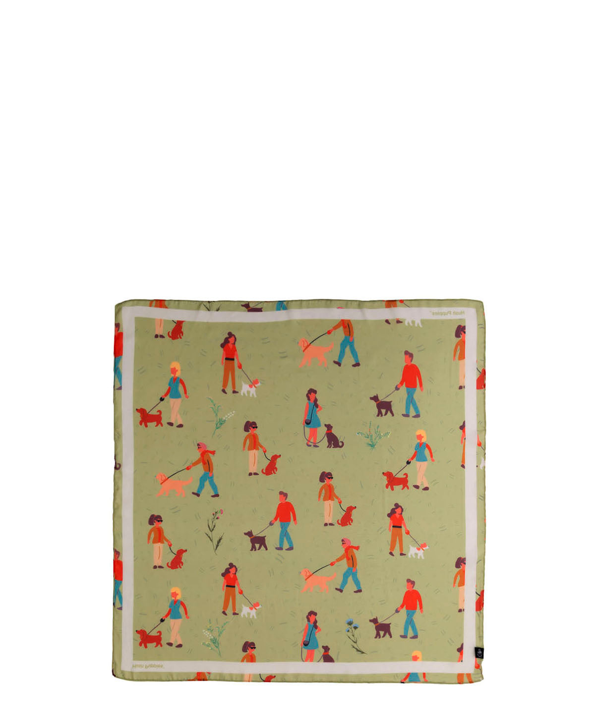Pañuelo  Mujer Hp Scarf Dogs Multicolor Hush Puppies