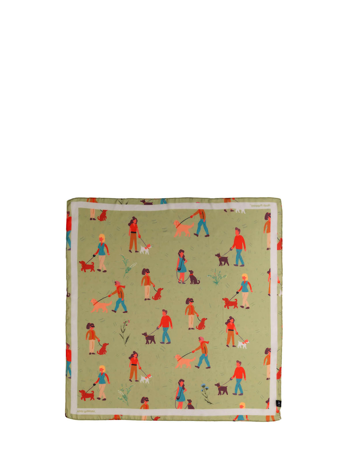 Pañuelo  Mujer Hp Scarf Dogs Multicolor Hush Puppies
