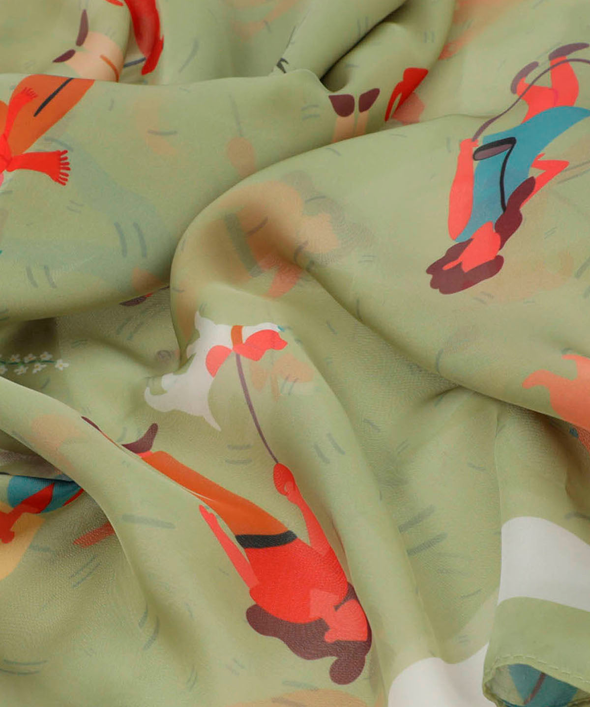 Pañuelo  Mujer Hp Scarf Dogs Multicolor Hush Puppies