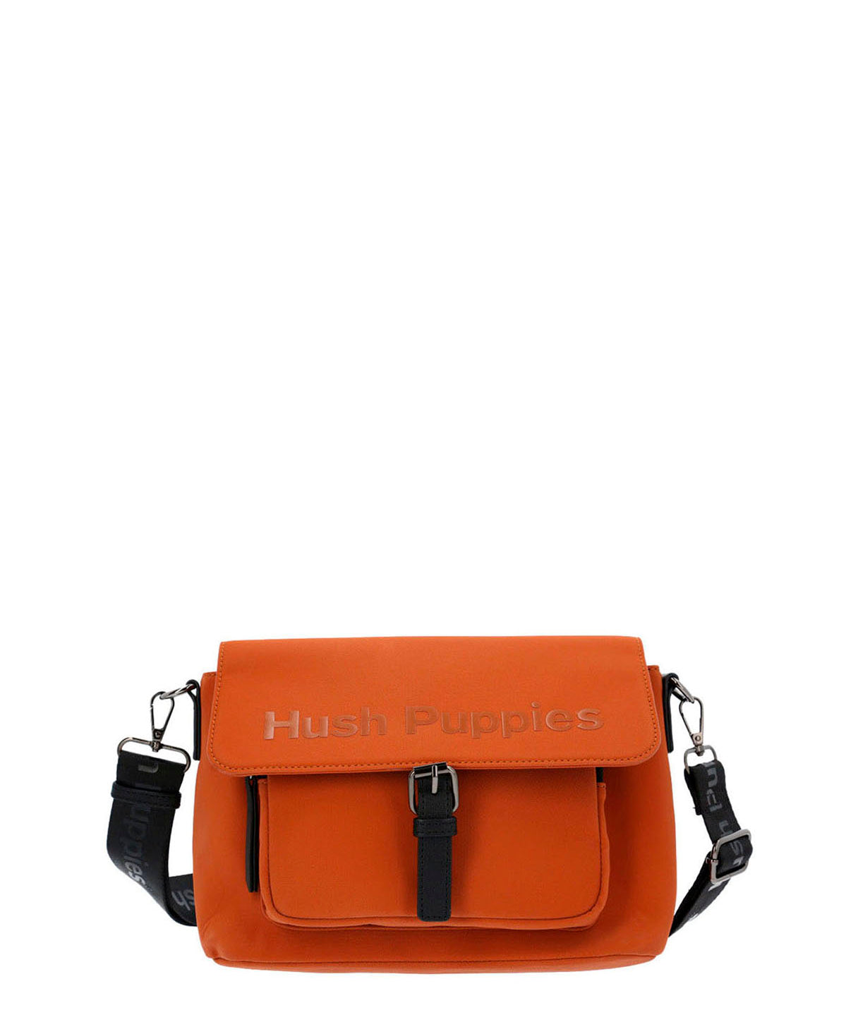 Cartera Ecocuero Mujer Harris Cross Naranjo Hush Puppies