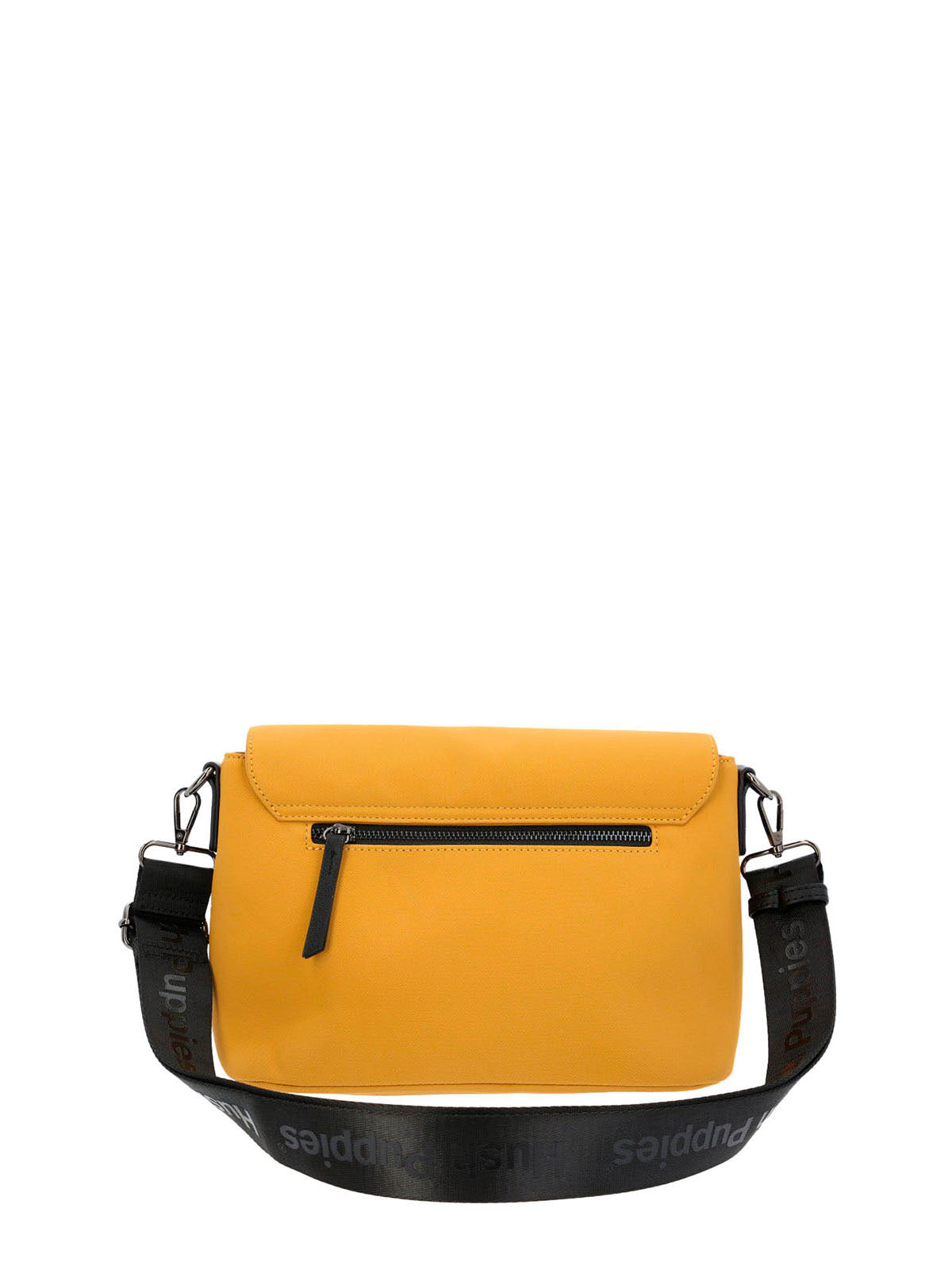 Cartera Ecocuero Mujer Harris Cross Amarillo Hush Puppies