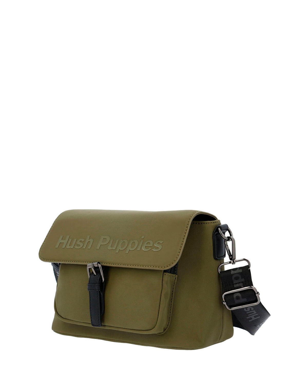Cartera Ecocuero Mujer Harris Cross Verde Hush Puppies